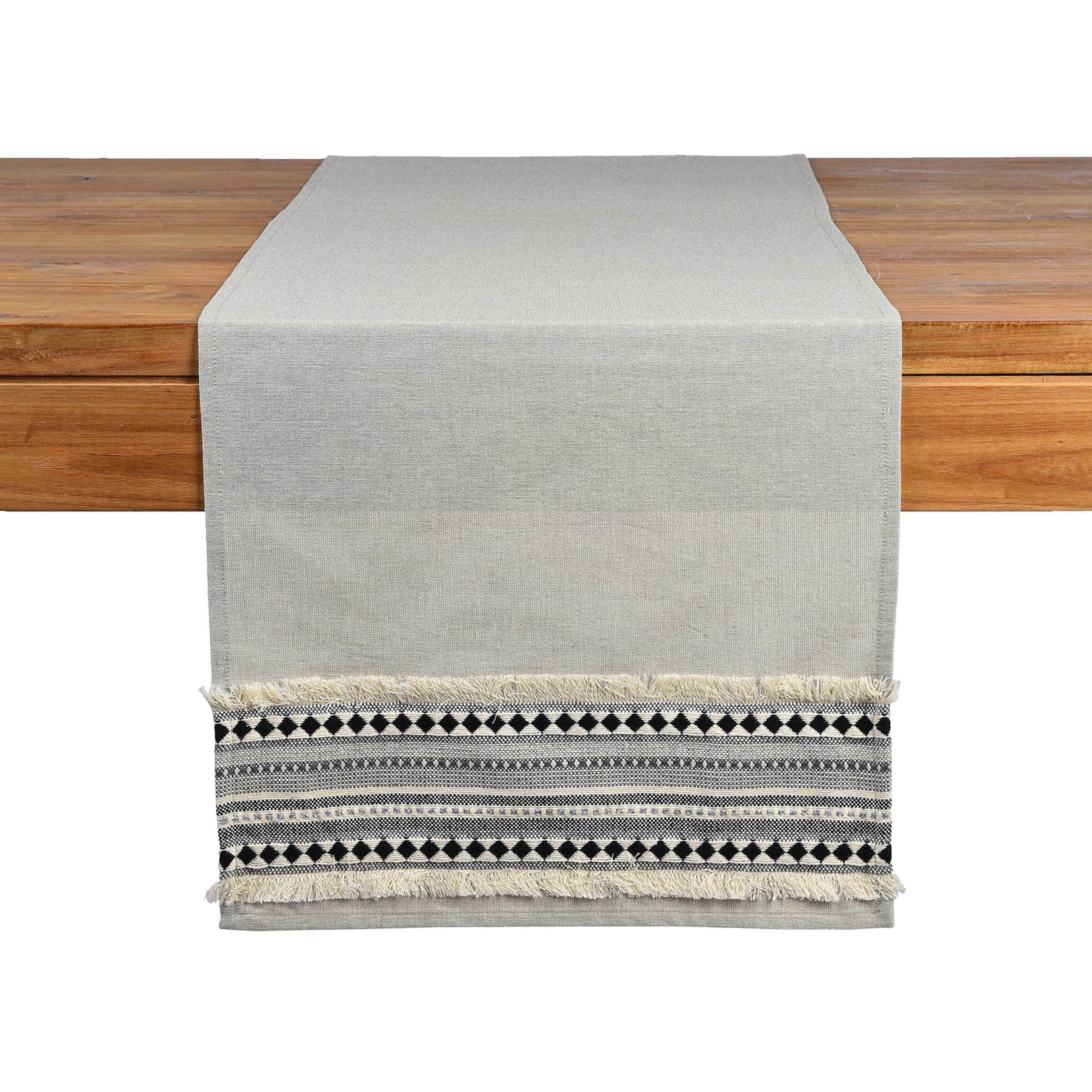 Depot Tischdecke Tischläufer Ethno Style (Packung, 1 Stück Tischläufer),  aus Baumwolle, Lurex, L 150 Zentimeter, B 40 Zentimeter