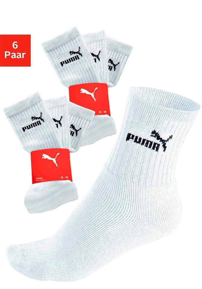 PUMA Sportsocken (6-Paar) mit klassischer Rippe | OTTO