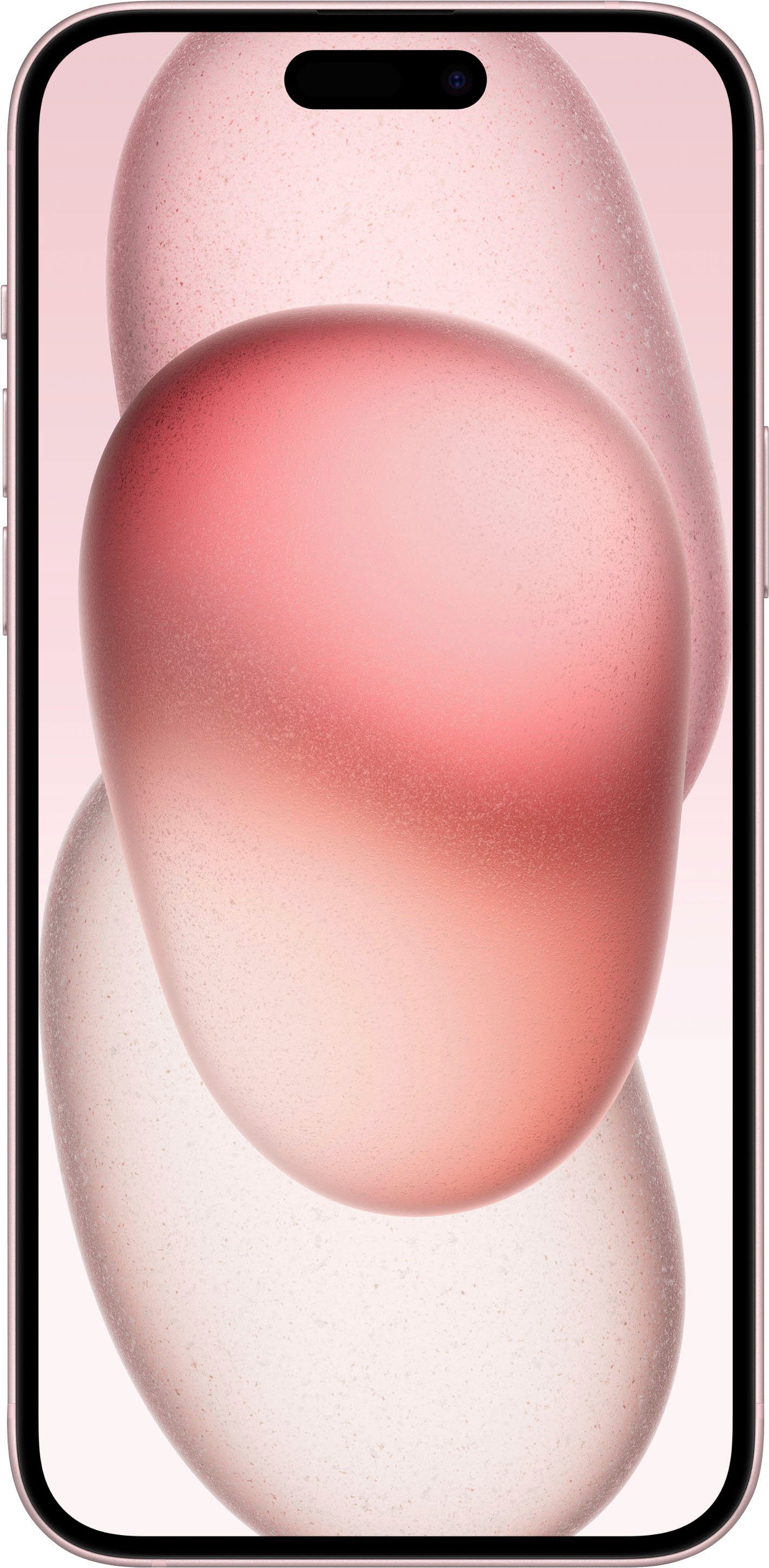 Kamera) 256 MP Plus Speicherplatz, pink Apple 256GB Zoll, iPhone 48 Smartphone GB cm/6,7 15 (17