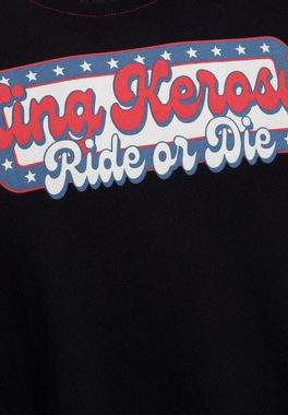 KingKerosin Print-Shirt Ride or Die (1-tlg) mit Retro Style Design