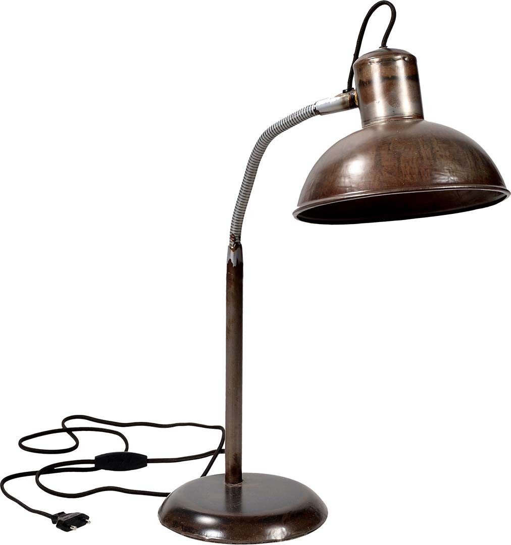 Trademark Living Lampenschirm Klassische Schreibtischlampe mit verstellbarem Arm - Vintage