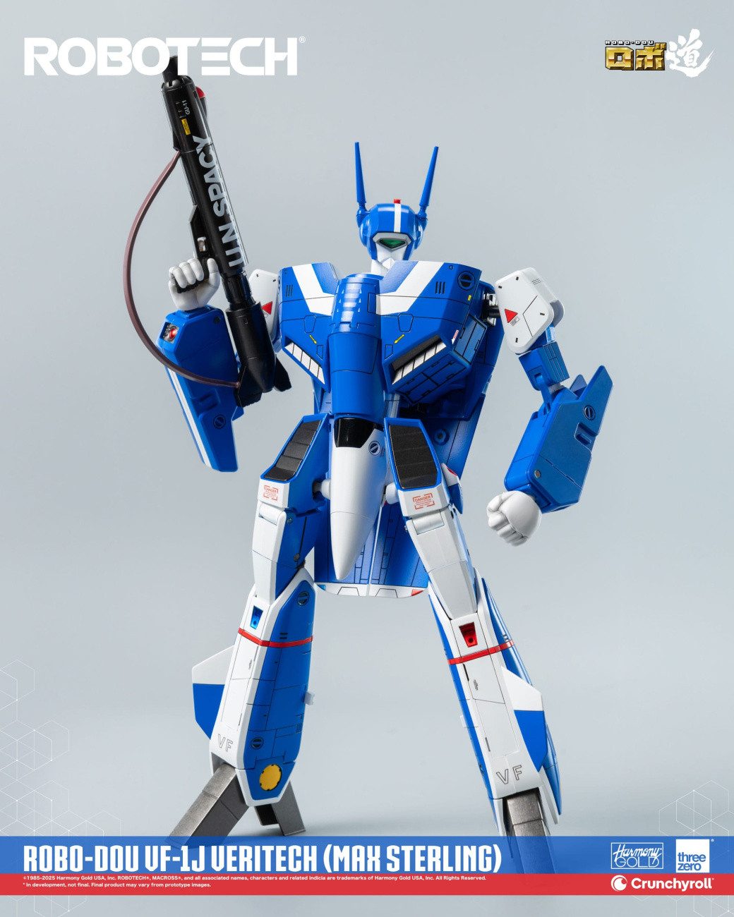 ThreeZero Actionfigur Robotech Actionfigur ROBO-DOU VF-1J Veritech (Max Sterling) 20 cm
