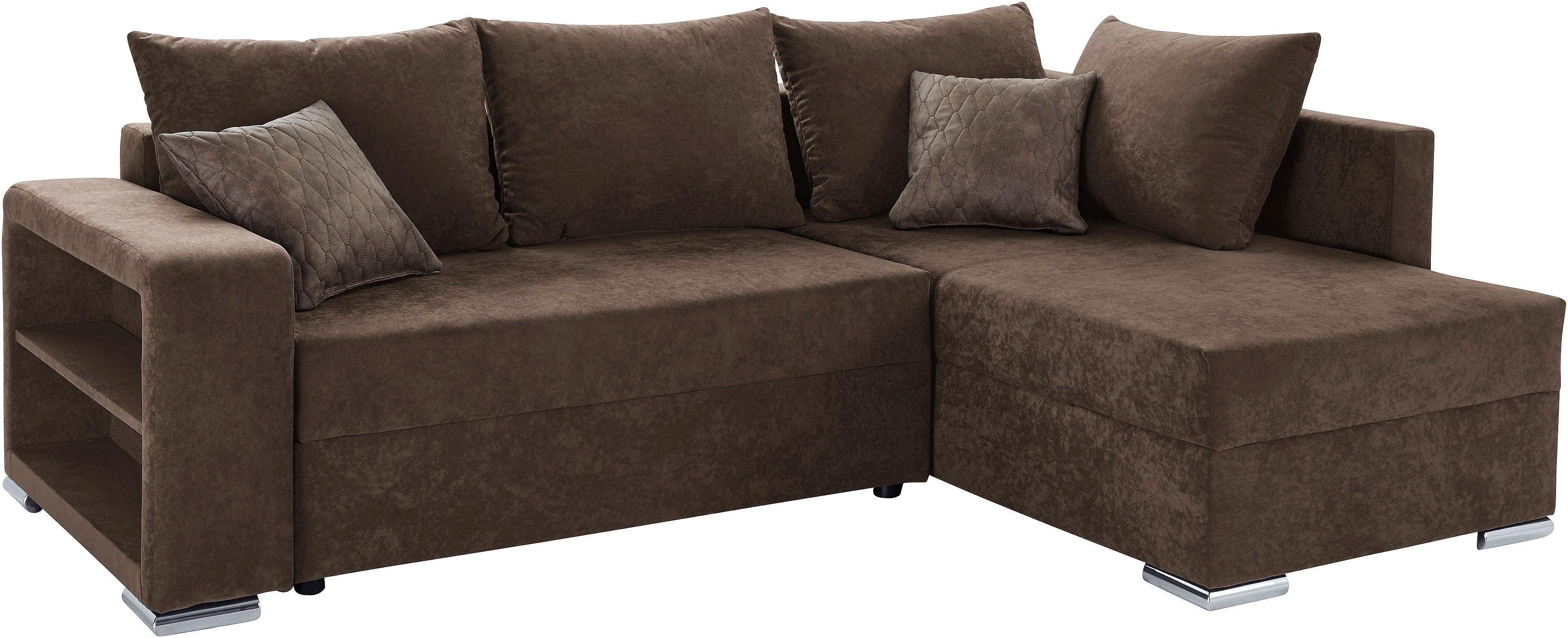 COLLECTION AB Ecksofa John L-Form, inklusive Bettfunktion und Bettkasten günstig online kaufen