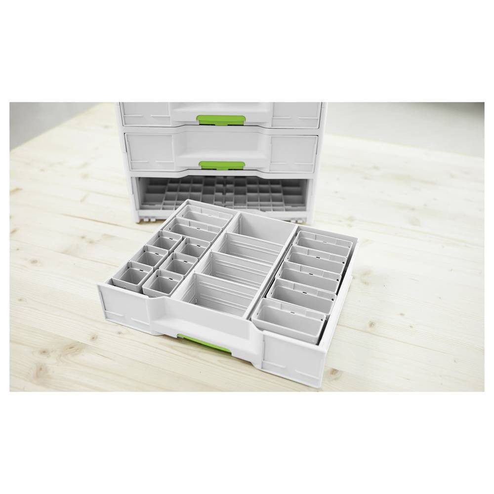 FESTOOL Transportbehälter 50x50/50x100x68-Set 578056 Einsatzbox-Set