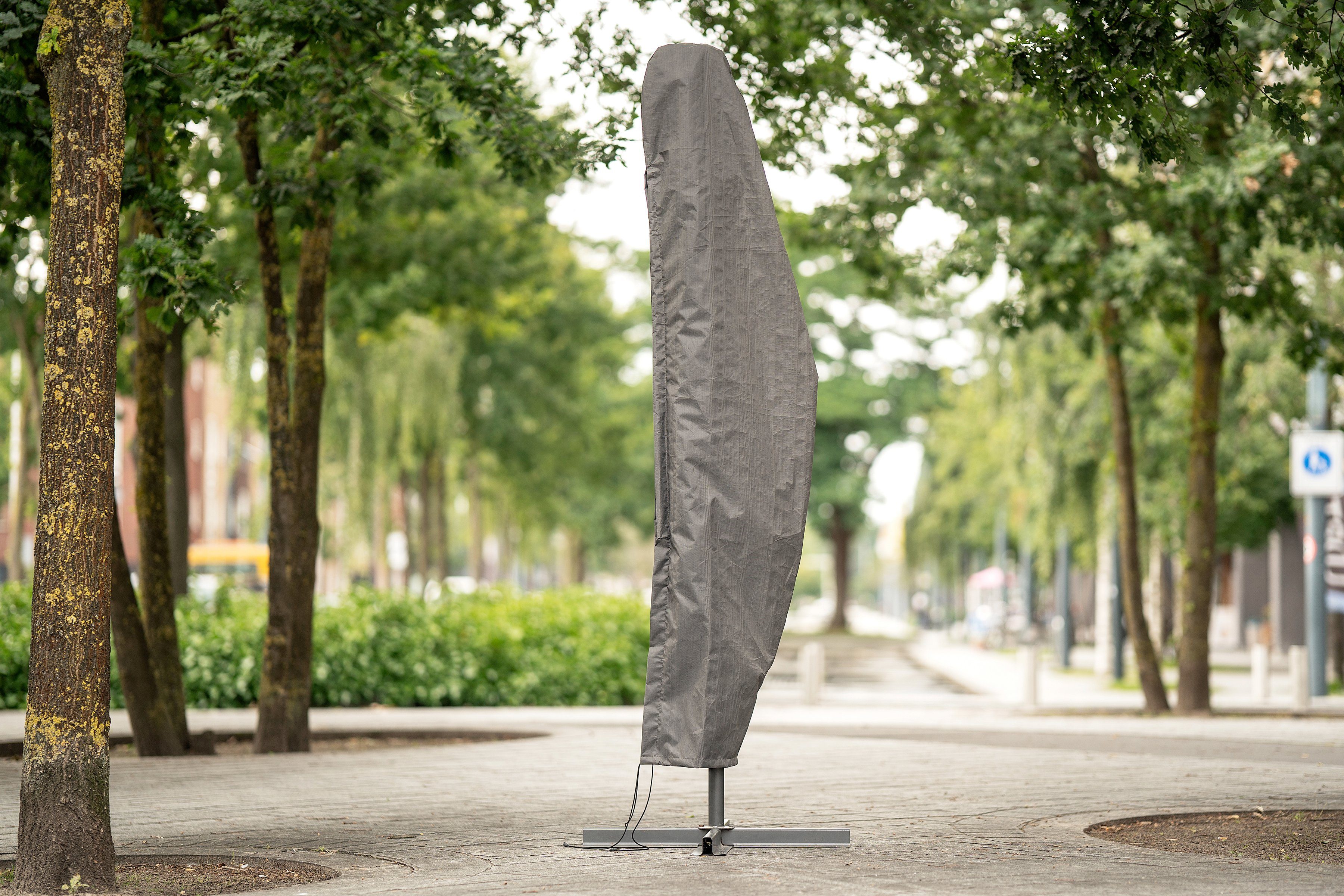 winza outdoor covers Sonnenschirm-Schutzhülle, für Schirme bis ø 400 cm, Maße 260x60/86 cm (für Bogenschirme) – Bild 5 von 5