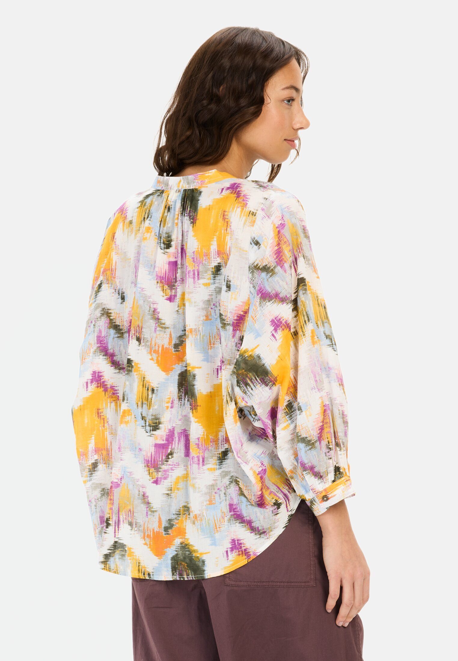 camel active Langarmbluse mit Allover Print günstig online kaufen