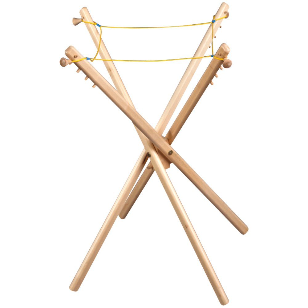Spielzeug-Gartenset Klappstand zu Leuchtkübel, Ø 54 cm, verstellbar, Holz