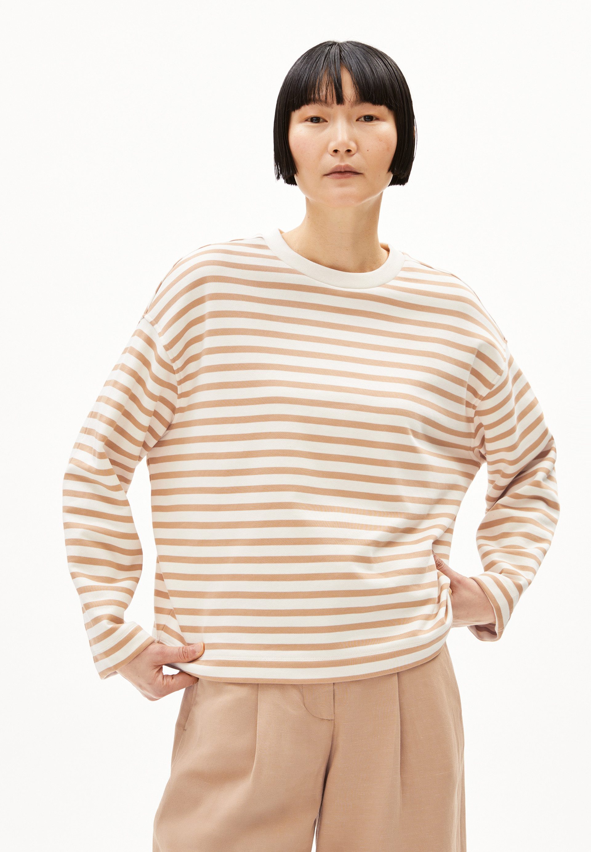 Armedangels Sweatshirt FRANKAA MAARLEN STRIPE (Oversized günstig online kaufen