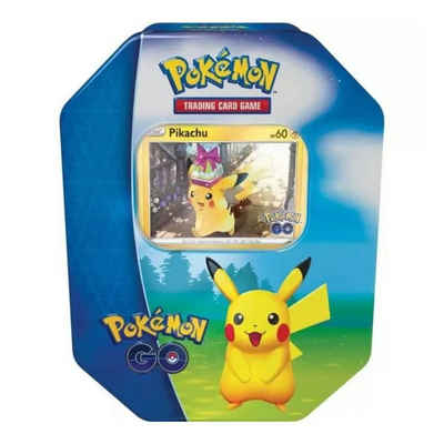 The Pokémon Company International Sammelkarte Tin Box Pokémon GO DE, Pikachu