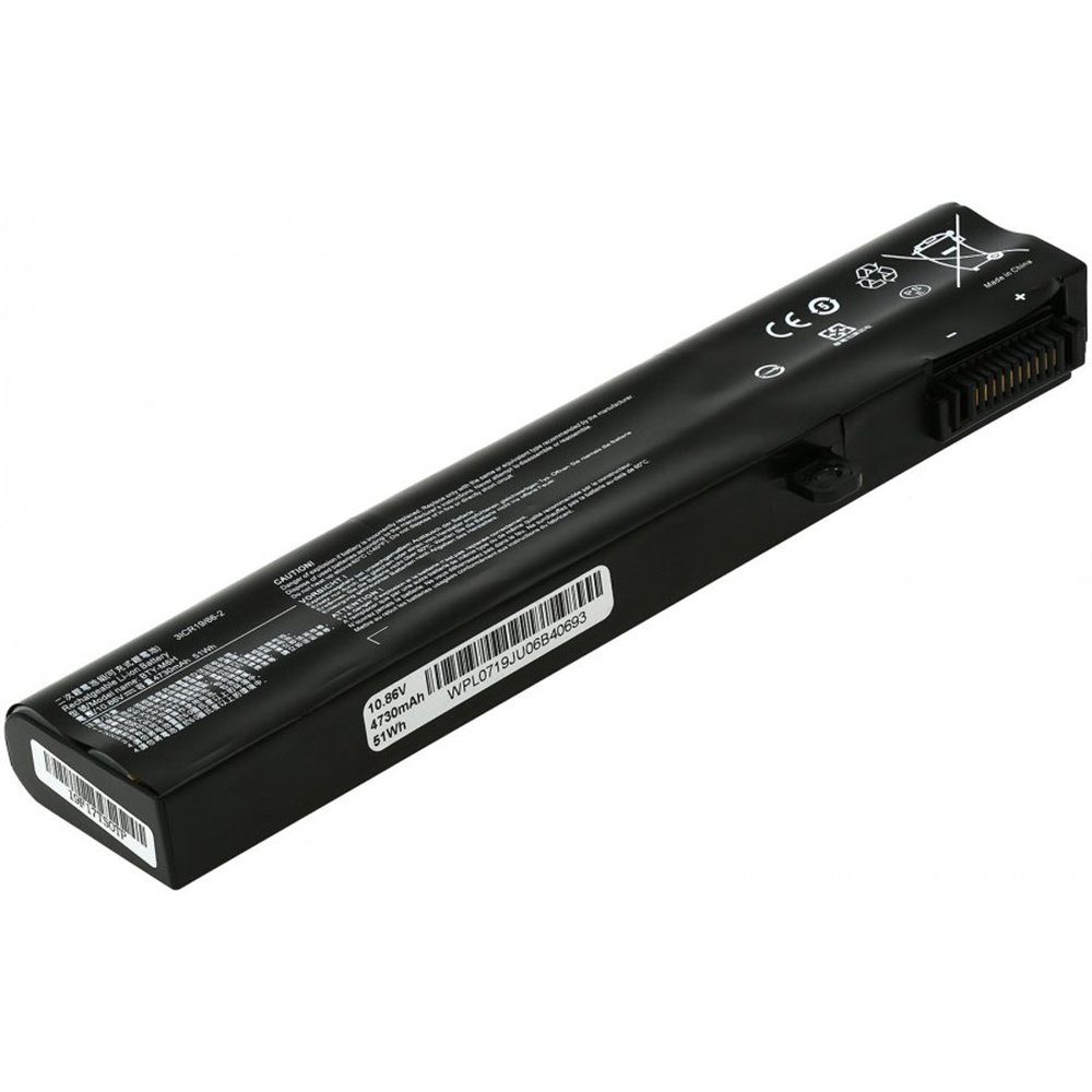 MobiloTec Akku kompatibel mit MSI GP62MVR 6RF-215CN Akku Akku 4400 mAh (1 St)