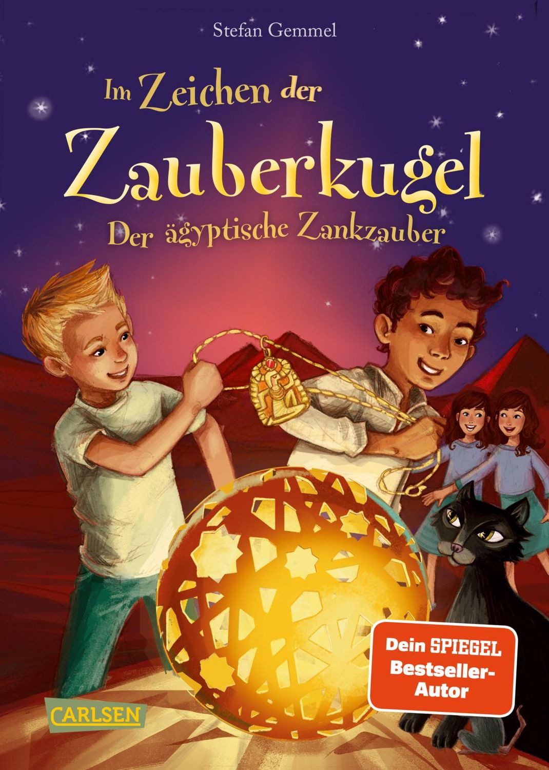 Im Zeichen der Zauberkugel 3: Der ägyptische Zankzauber / Stefan Gemmel, Fantastische Abenteuerreihe für Kinder ab 8 mit Spannung, Witz und Magie