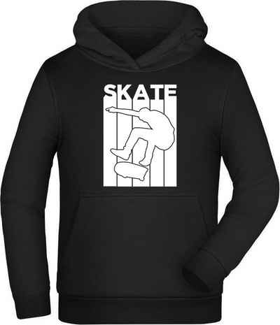 MyDesign24 Hoodie Kinder Kapuzen Sweatshirt - Skater Hoodie Kapuzensweater mit Aufdruck, i512