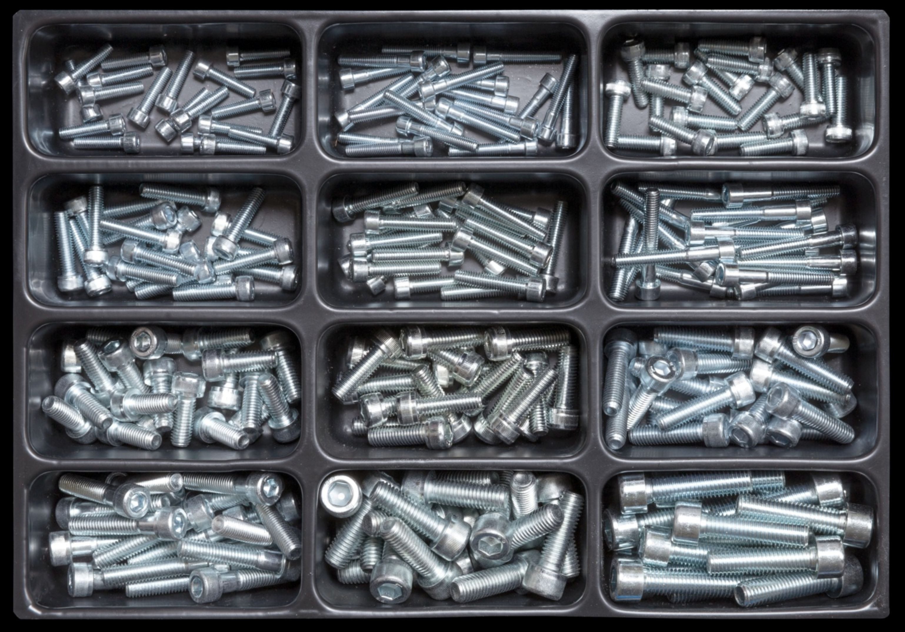 Dresselhaus Zylinderschraube Dresselhaus Sortimente Zylinderschrauben mit Innensechskant DIN 912 Gü