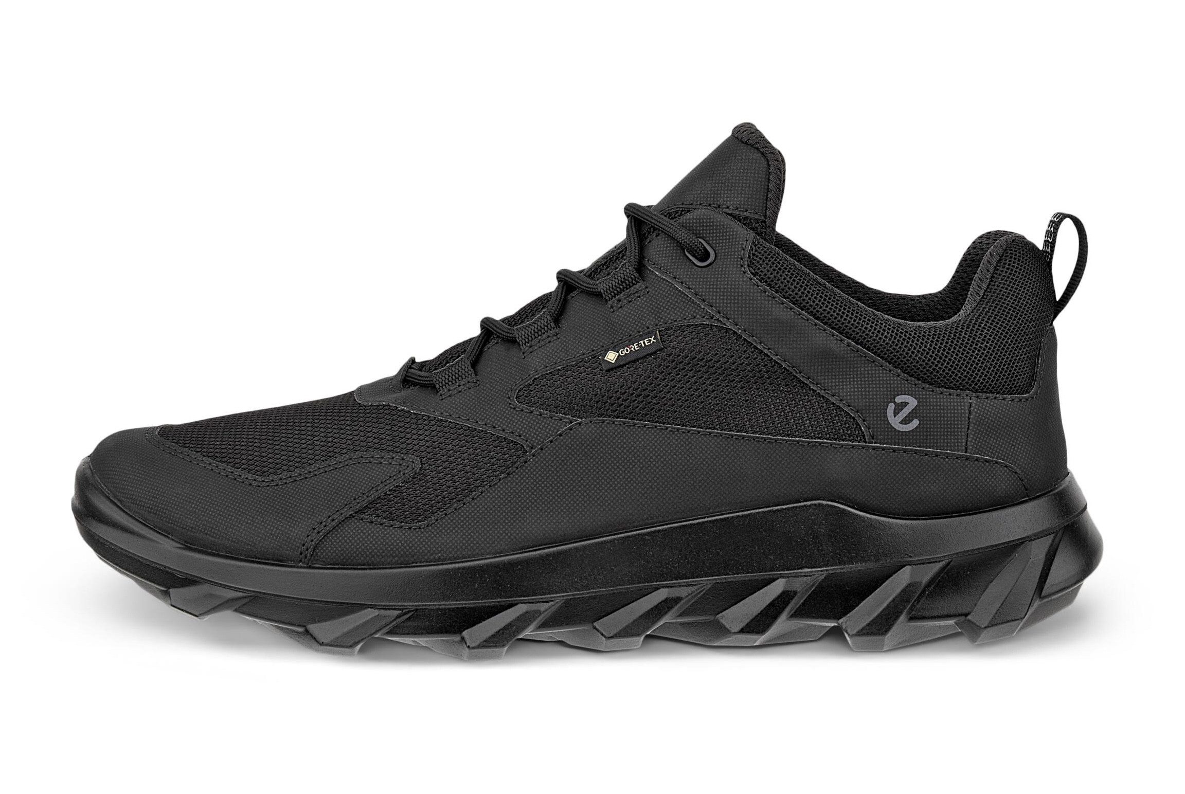 Ecco MX M Sneaker Freizeitschuh, Schnürschuh mit wasserdichter GORE-TEX Ausstattung