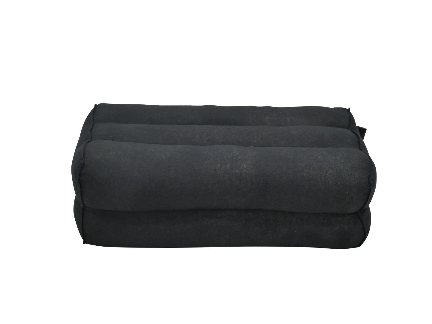 my Hamam Yogakissen Meditationskissen Yogakissen schwarz 35x18x12 cm, angenehm, weich, unterstützend