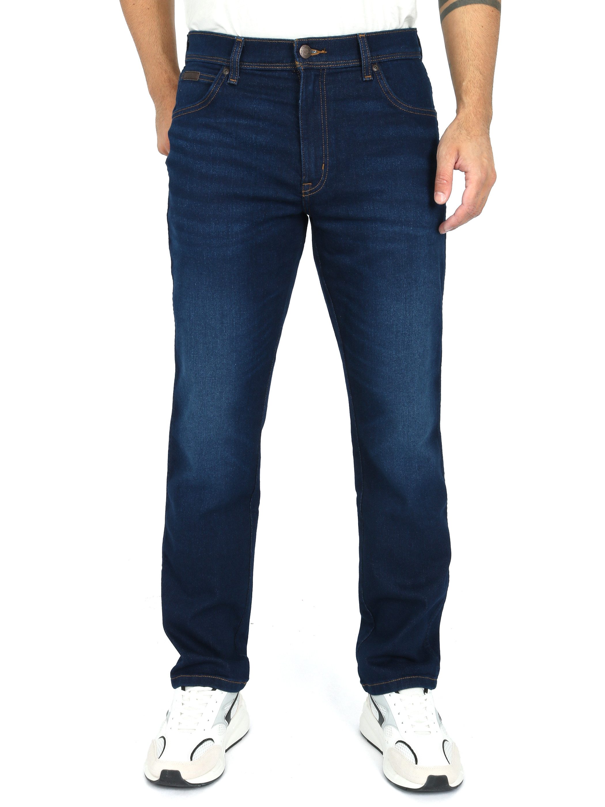 Wrangler Slim-fit-Jeans Leicht & Supersoft - TEXAS SLIM NIGHT SHADE günstig online kaufen