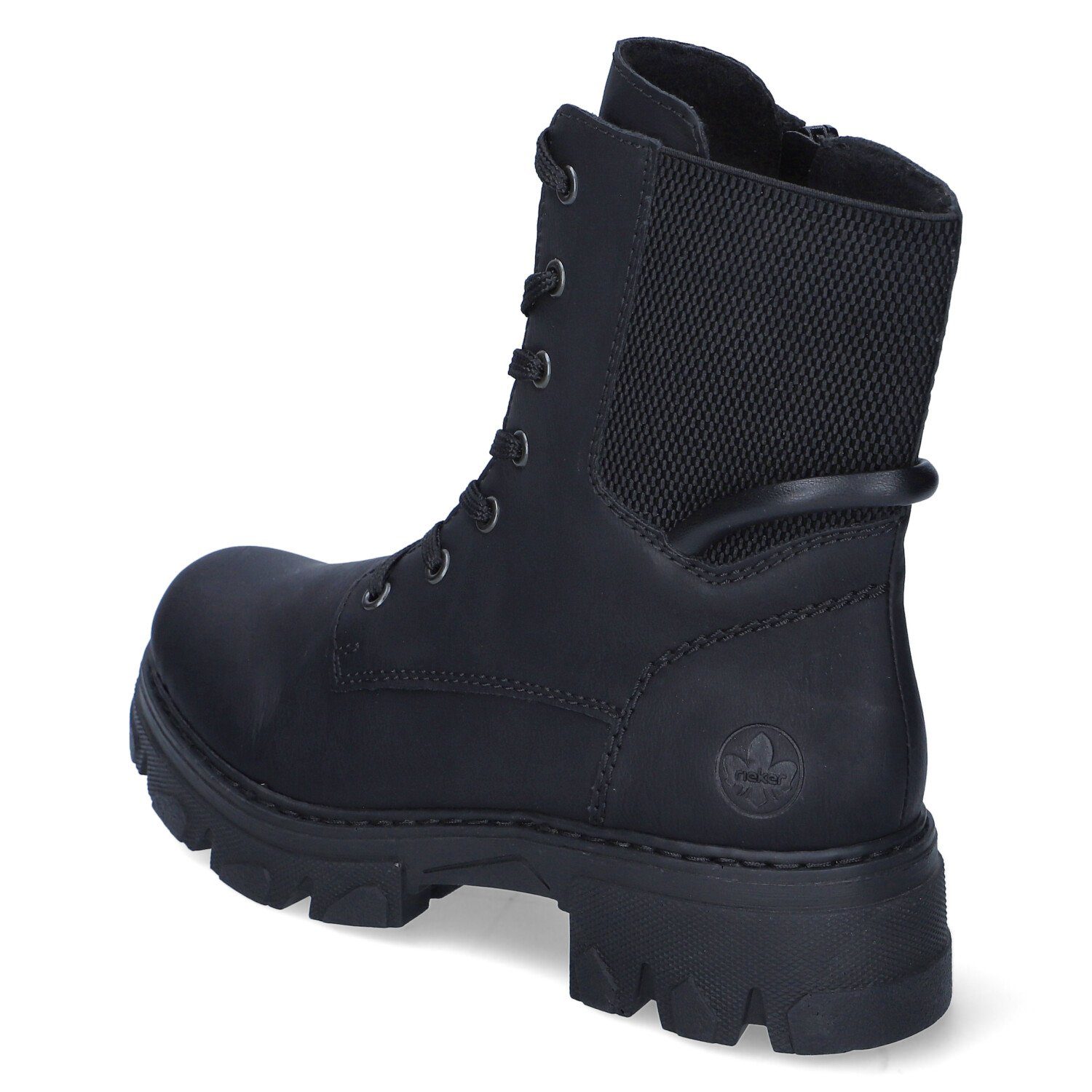 Rieker Rieker 74631-02 Damen Kunstleder black Schnürstiefel