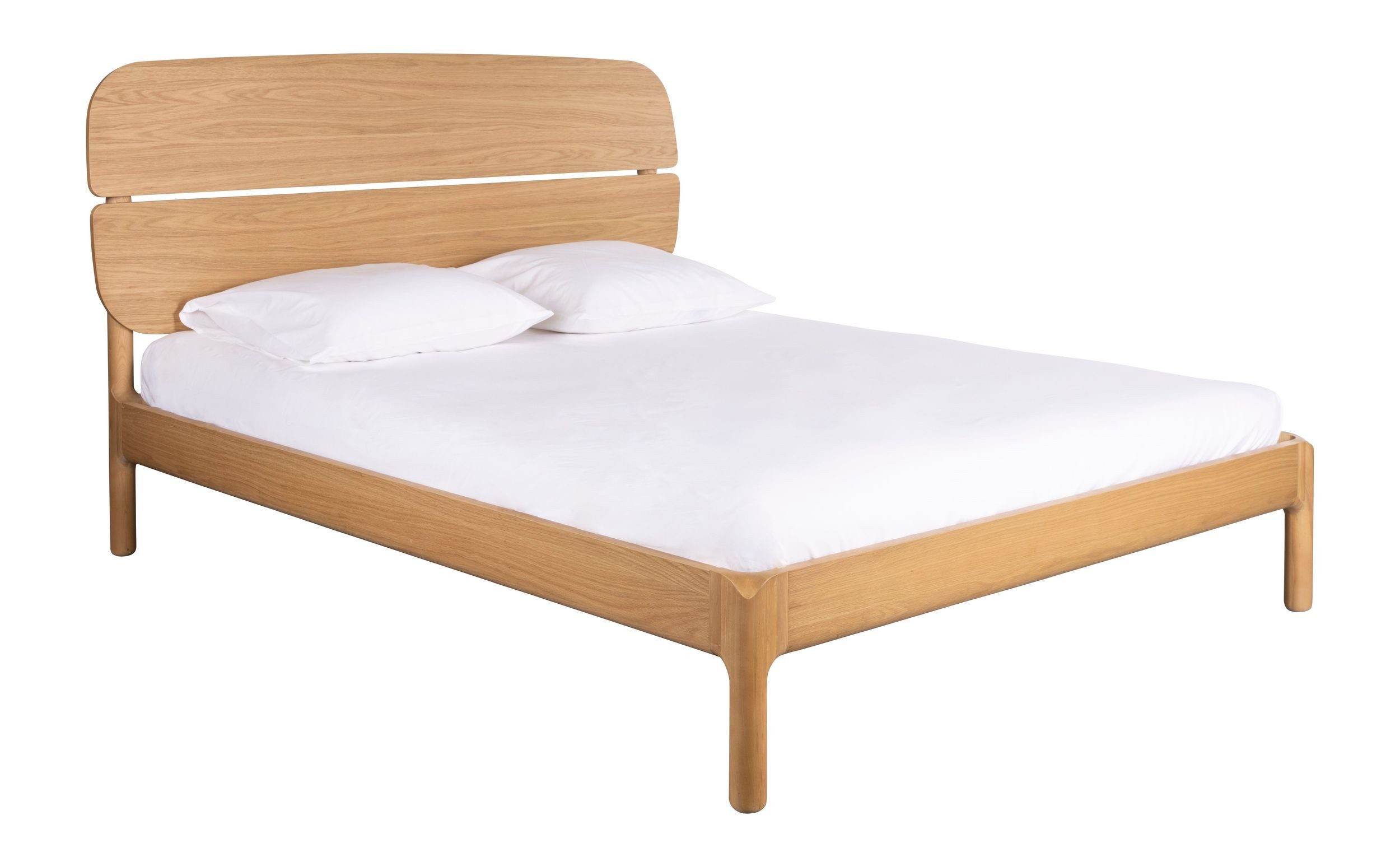 Zuiver Bettgestell Bett Storm 160 Natur aus Eichenholz von Zuiver fürs Schlafzimmer