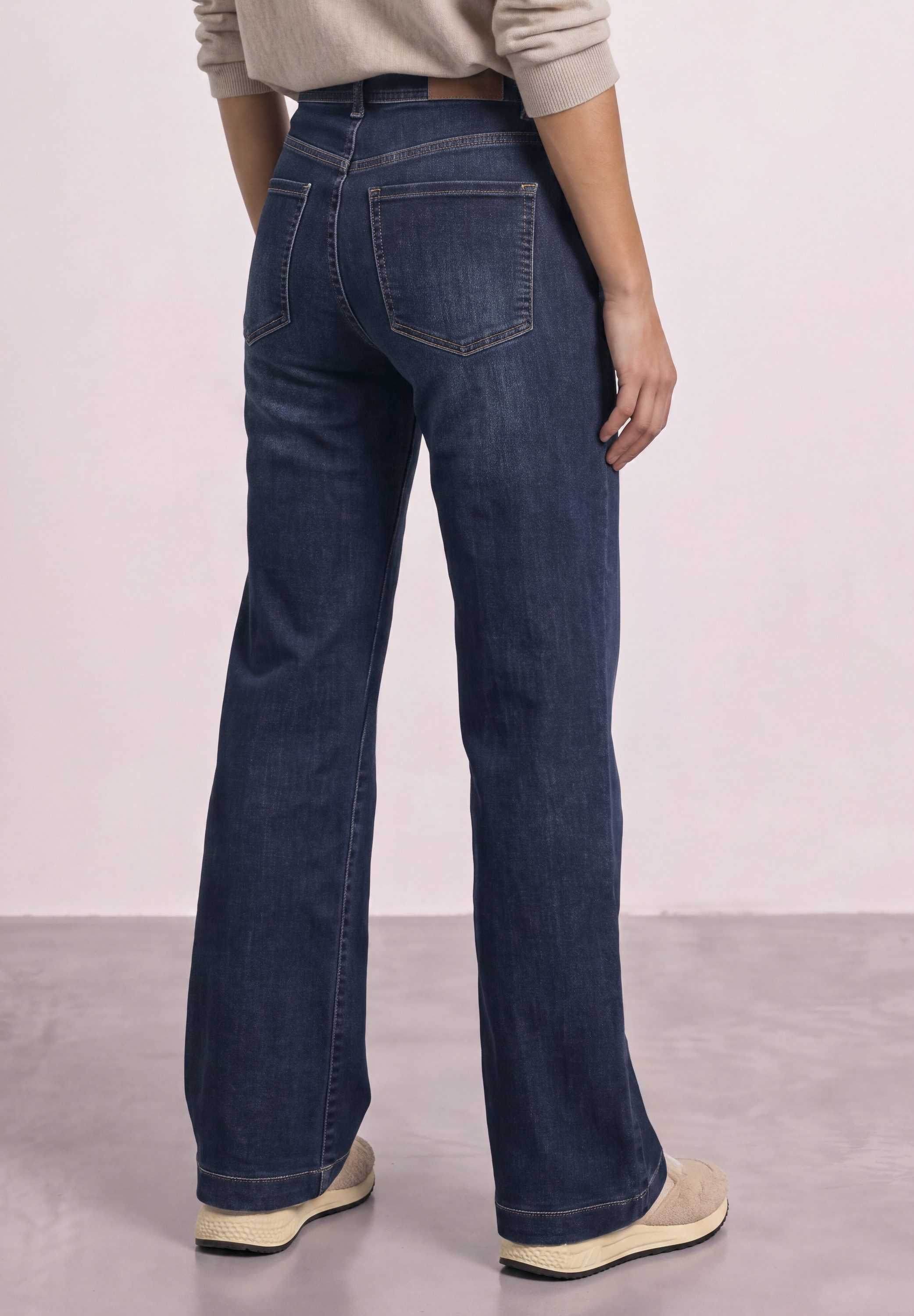 STREET ONE Loose-fit-Jeans High Waist