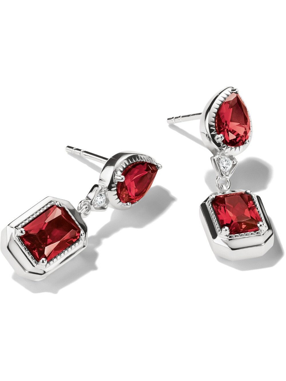 THOMAS SABO Ohrhänger-Set Thomas Sabo H2334-051-10 Ohrstecker Oktagon Elyndra 25,0 mm Damen
