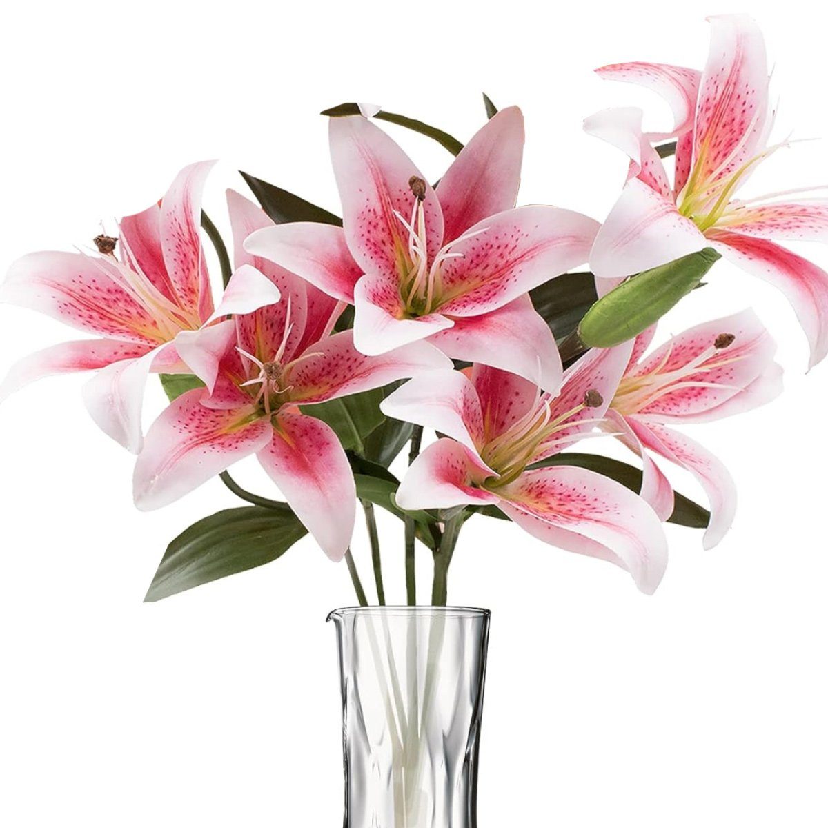Künstliche Zimmerpflanze Künstlich Blume Familie Dekoration Party Hochzeit Hotel Dekoration, Jormftte rosa