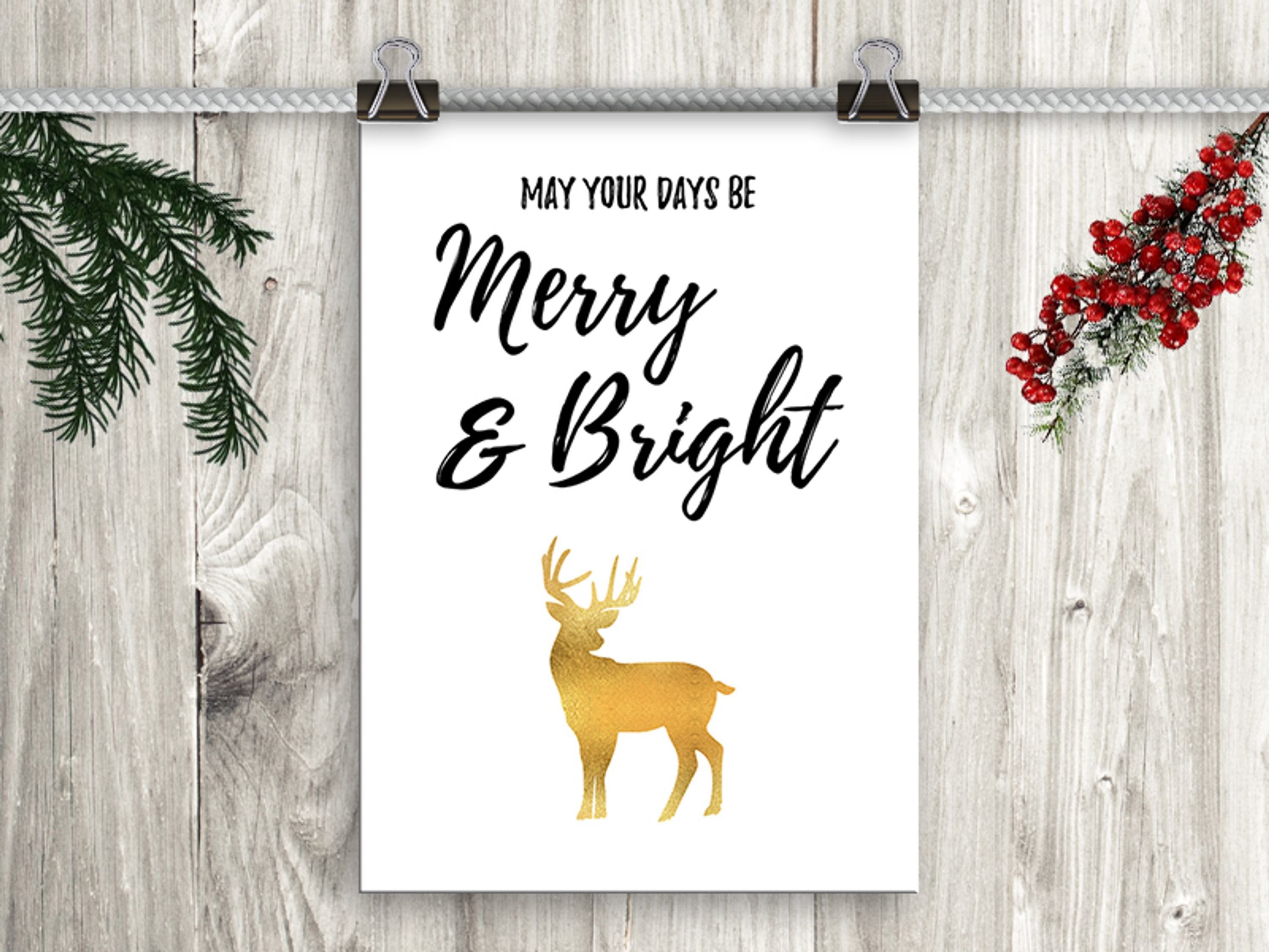 artissimo Poster Poster mit Spruch DinA4 Sprüche Text Weinachten XMas