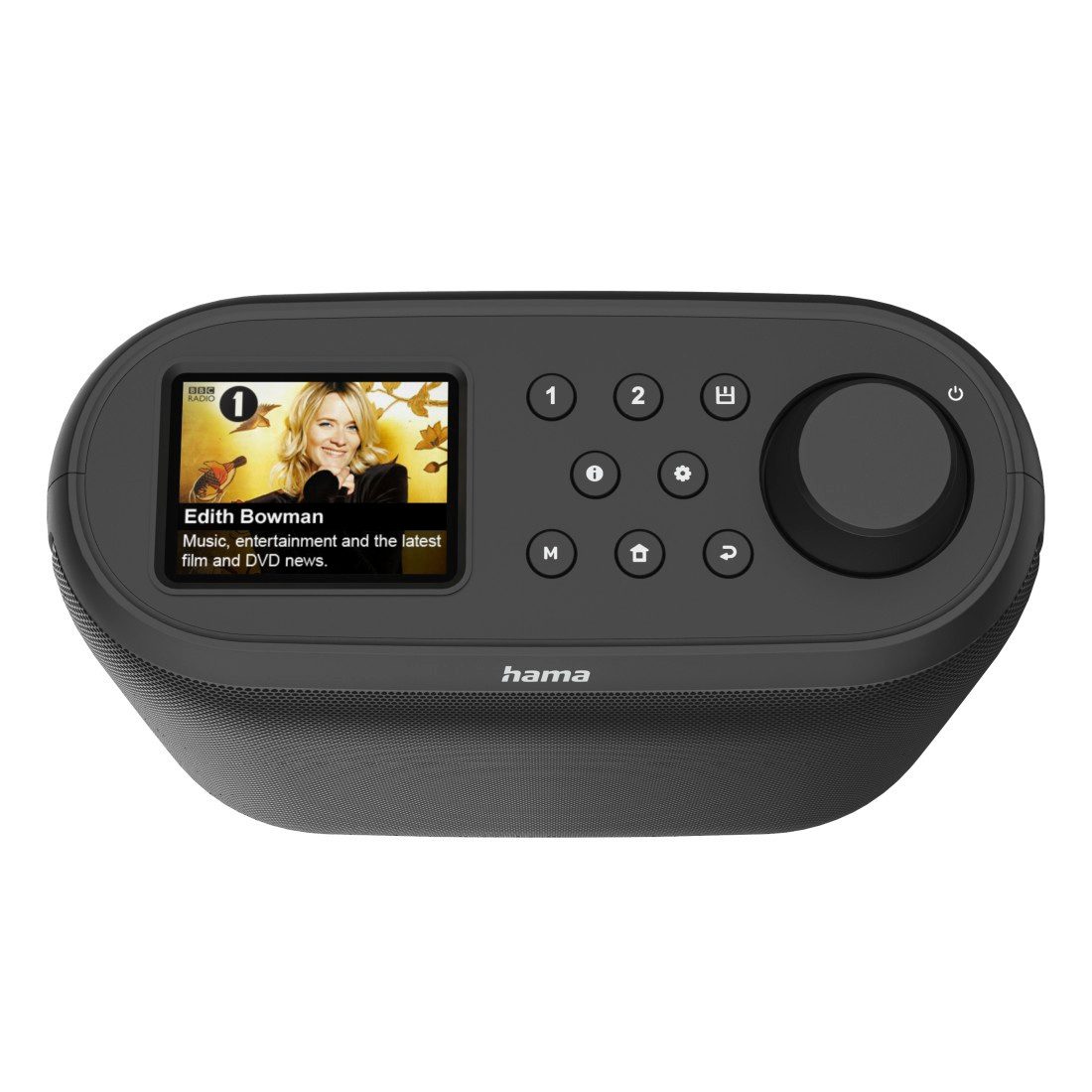 Hama DAB-Radio (mit Bluetooth, Digitalradio, FM/DAB plus, Radiowecker) Digitalradio (DAB) (5 W, Unterbauradio mit Montagematerial)