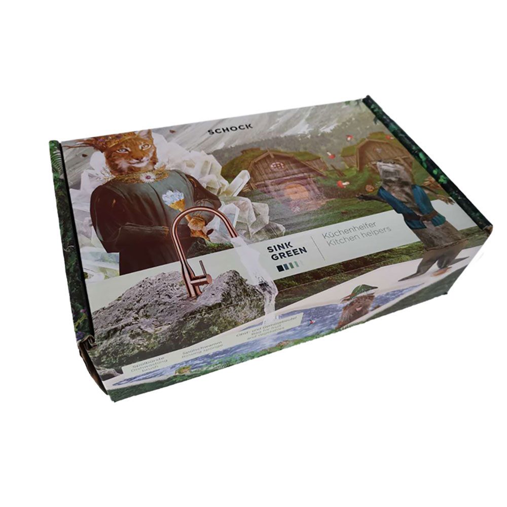 Schock Küchenorganizer-Set Küchenhelfer Set mit nachhaltigem Küchenzubehör