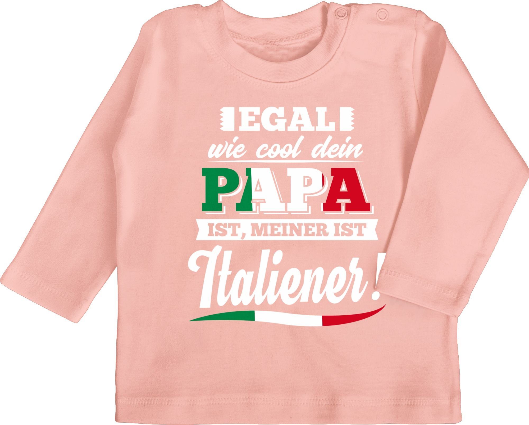 Shirtracer TShirt »Egal wie Cool dein Papa meiner ist Italiener