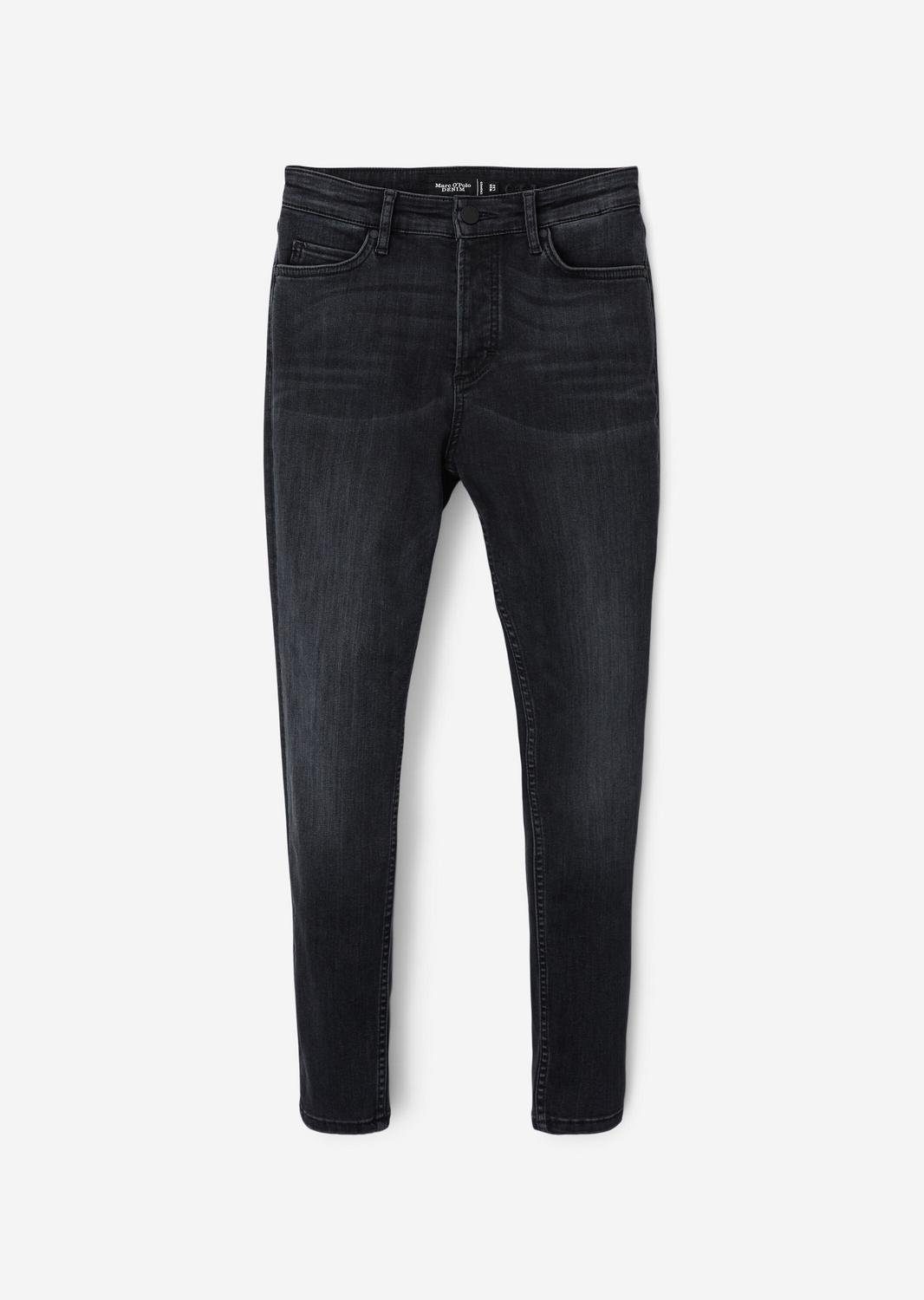 Marc O'Polo DENIM Regular-fit-Jeans Denim Trouser, High Waist, Skinny L grau