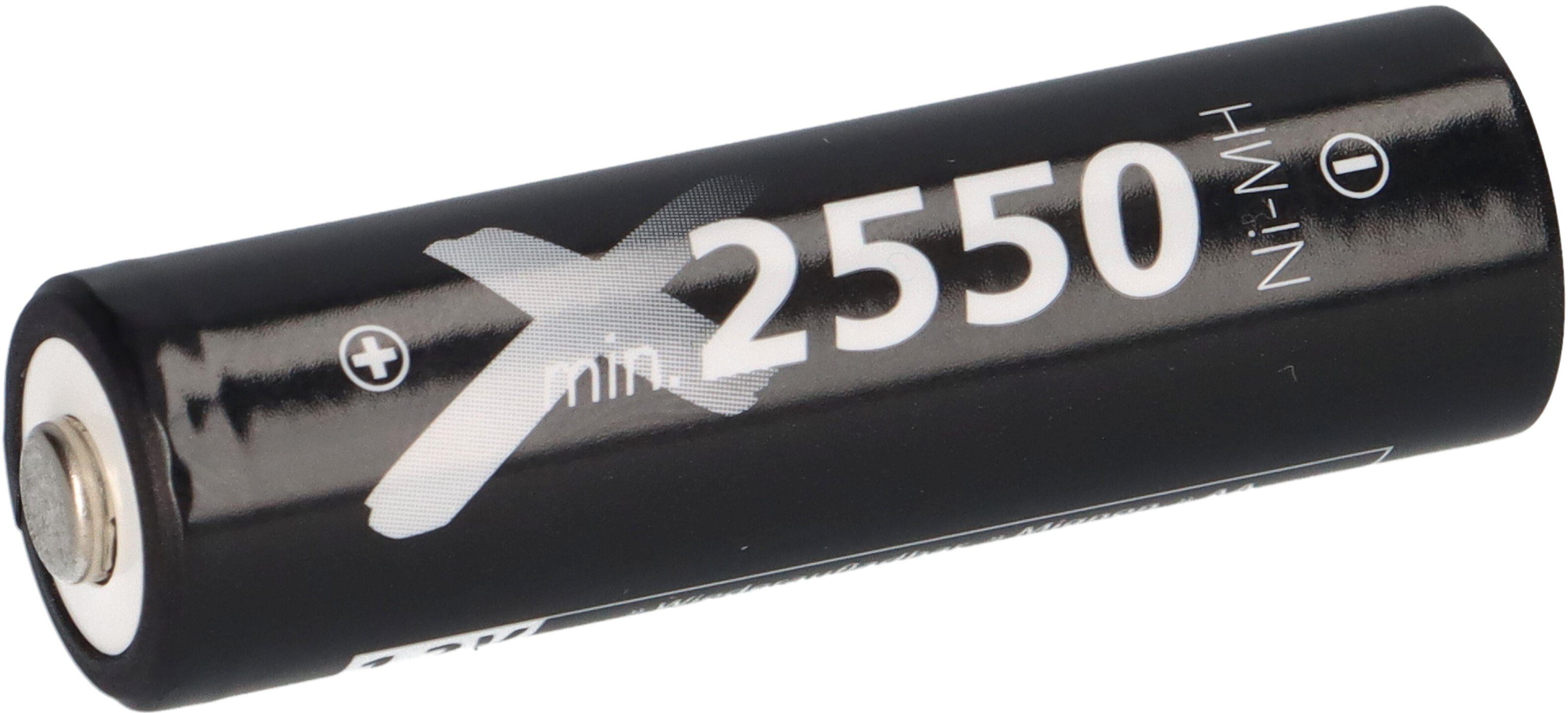 XCell XCell AA Mignon Akku LSD Plus Ni-MH 1,2V 2550 mAh low self-discharge Akku