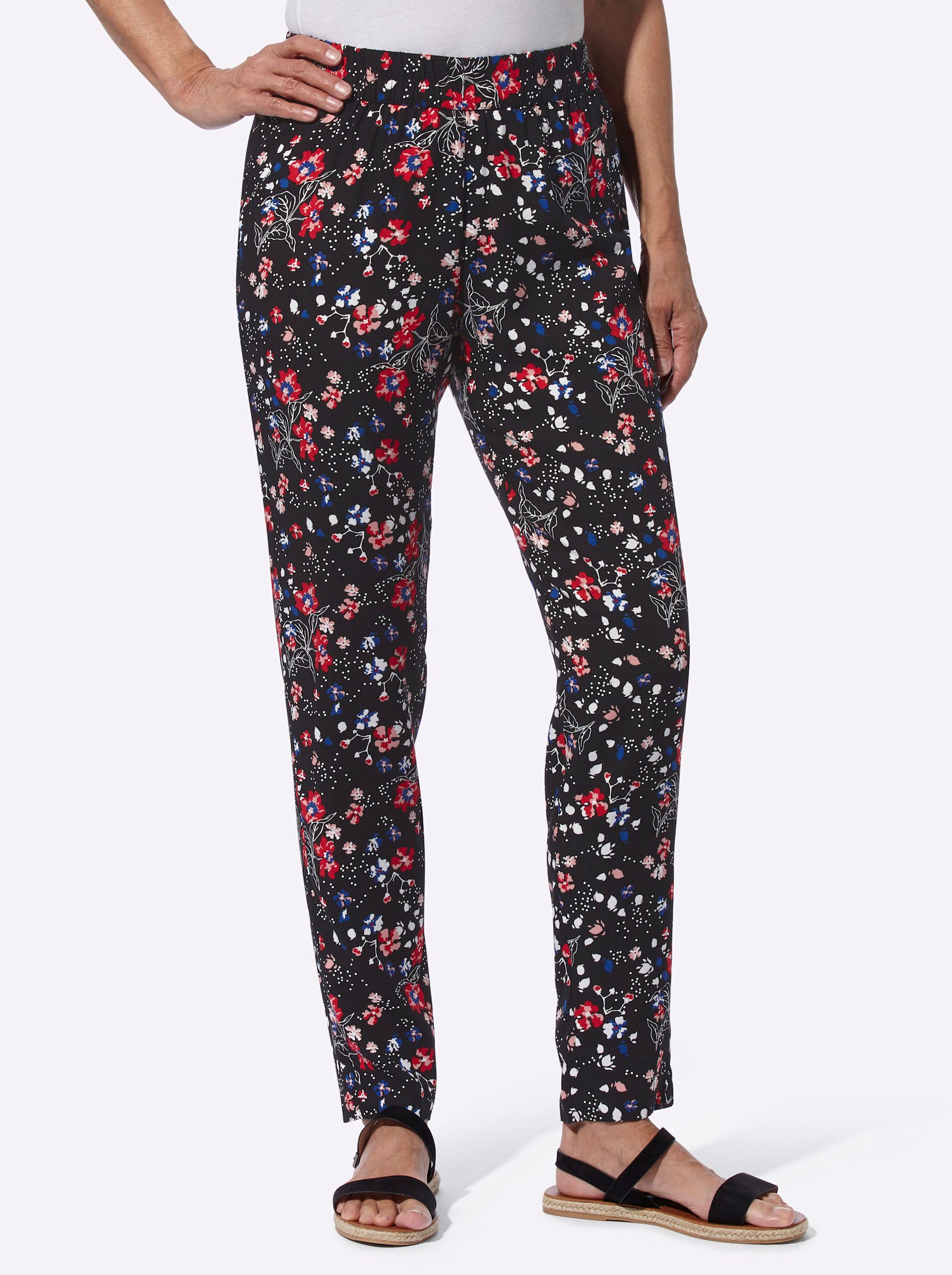 Sieh an! Jerseyhose Schlupfhose Innenbeinlänge ca. günstig online kaufen