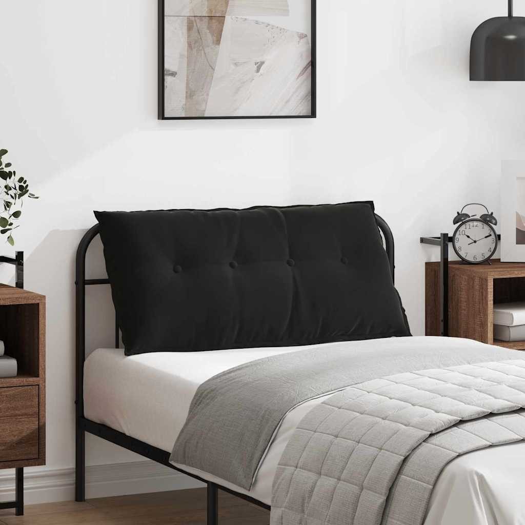 vidaXL Rückenkissen Rückenkissen Schwarz 100 x 50 cm Cordstoff, 1-tlg.