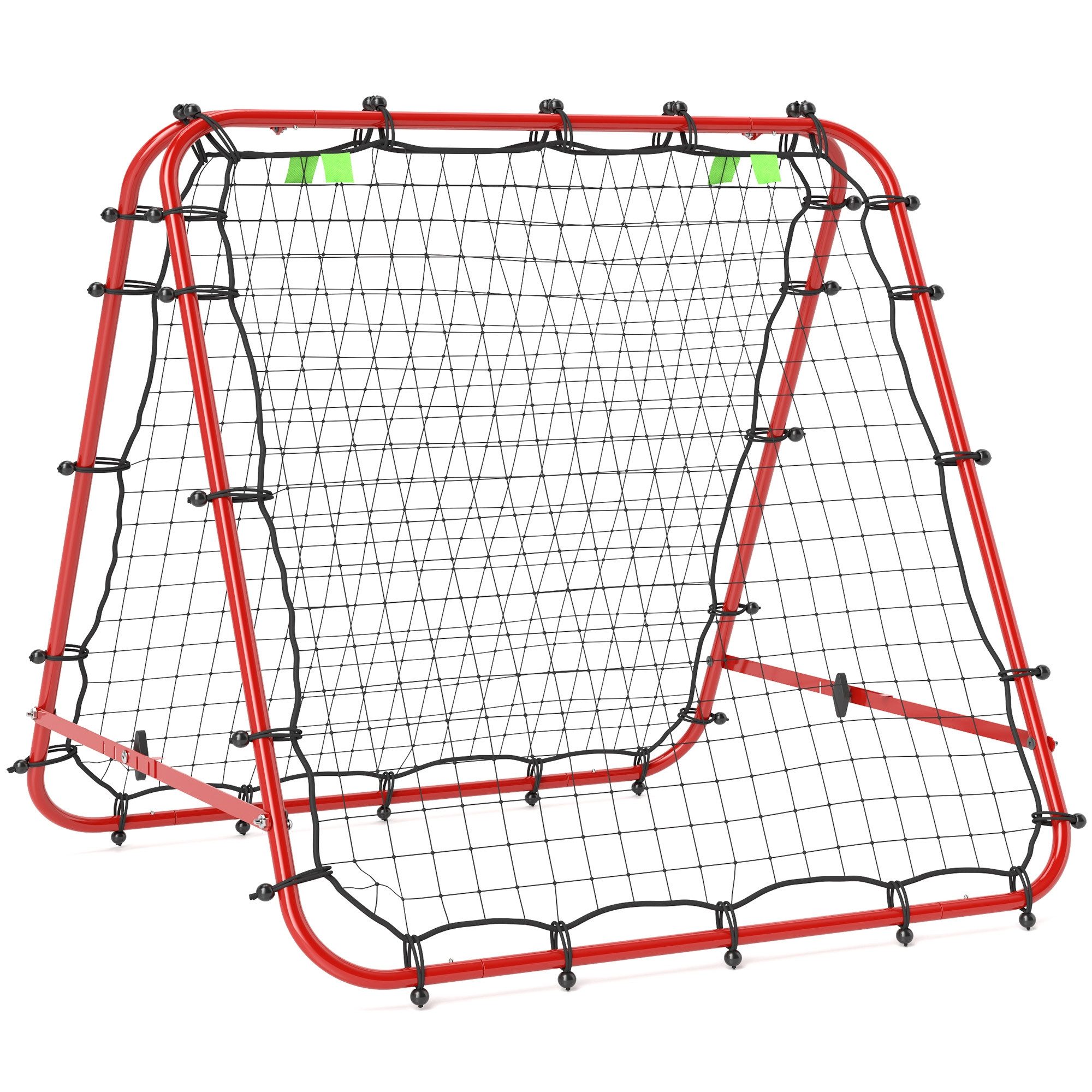 Rebounder Fußball Rebounder Kickback Tor Rückprallwand Netz beidseitiger