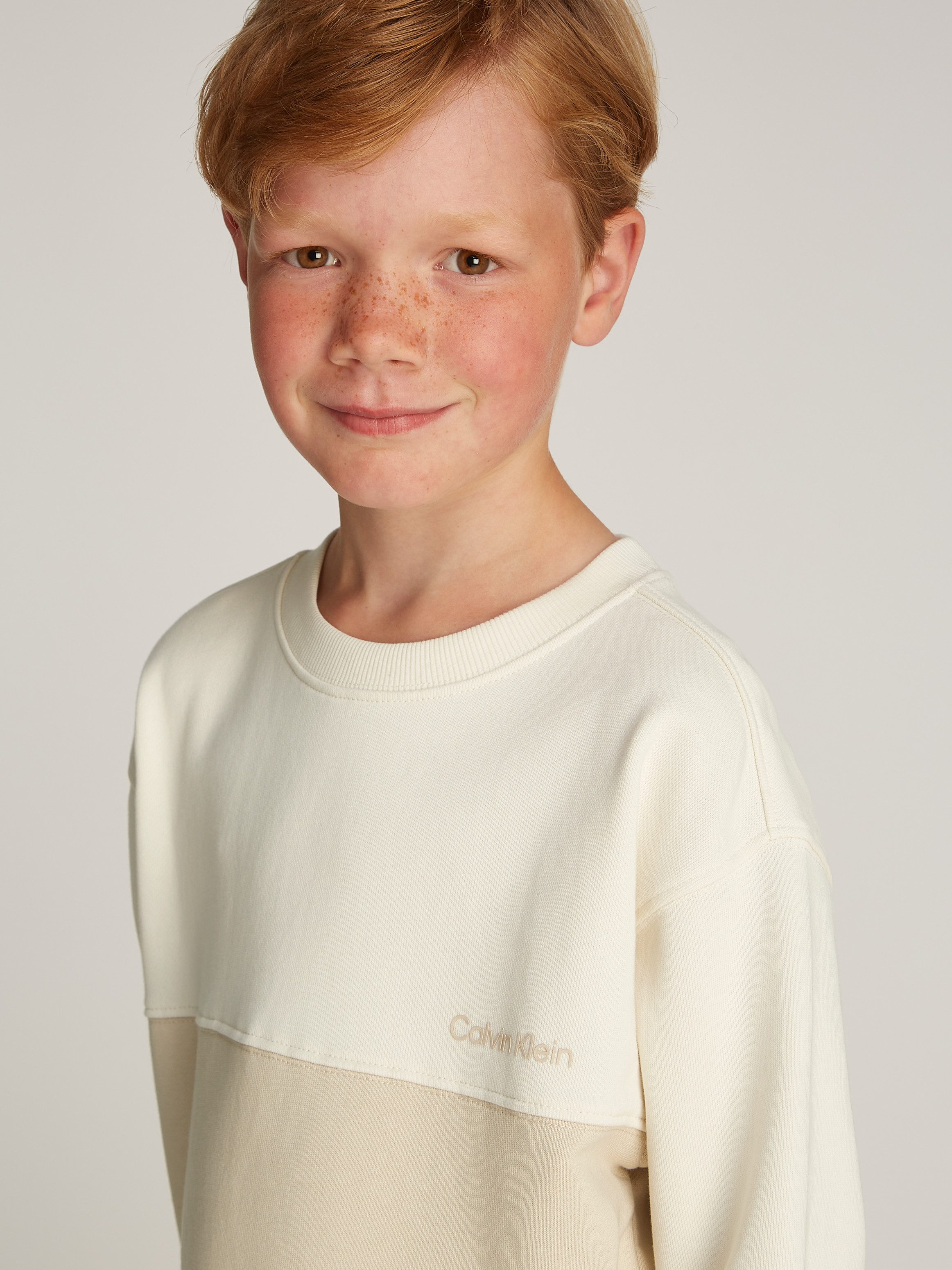 Sweatshirt COLOR BLOCK TERRY CN