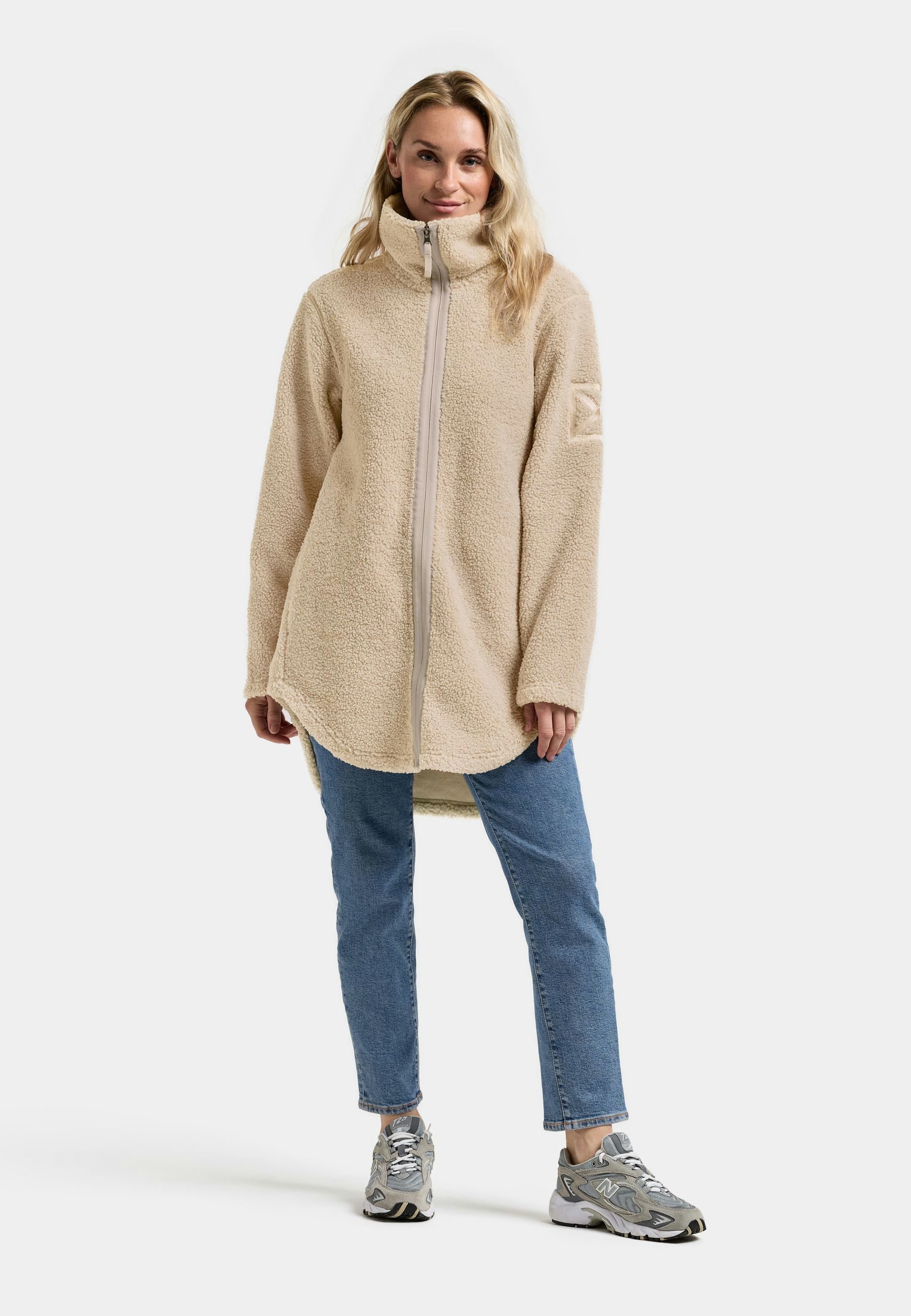 Didriksons Fleecejacke Damen Pile Teddy UMI mit Taschen