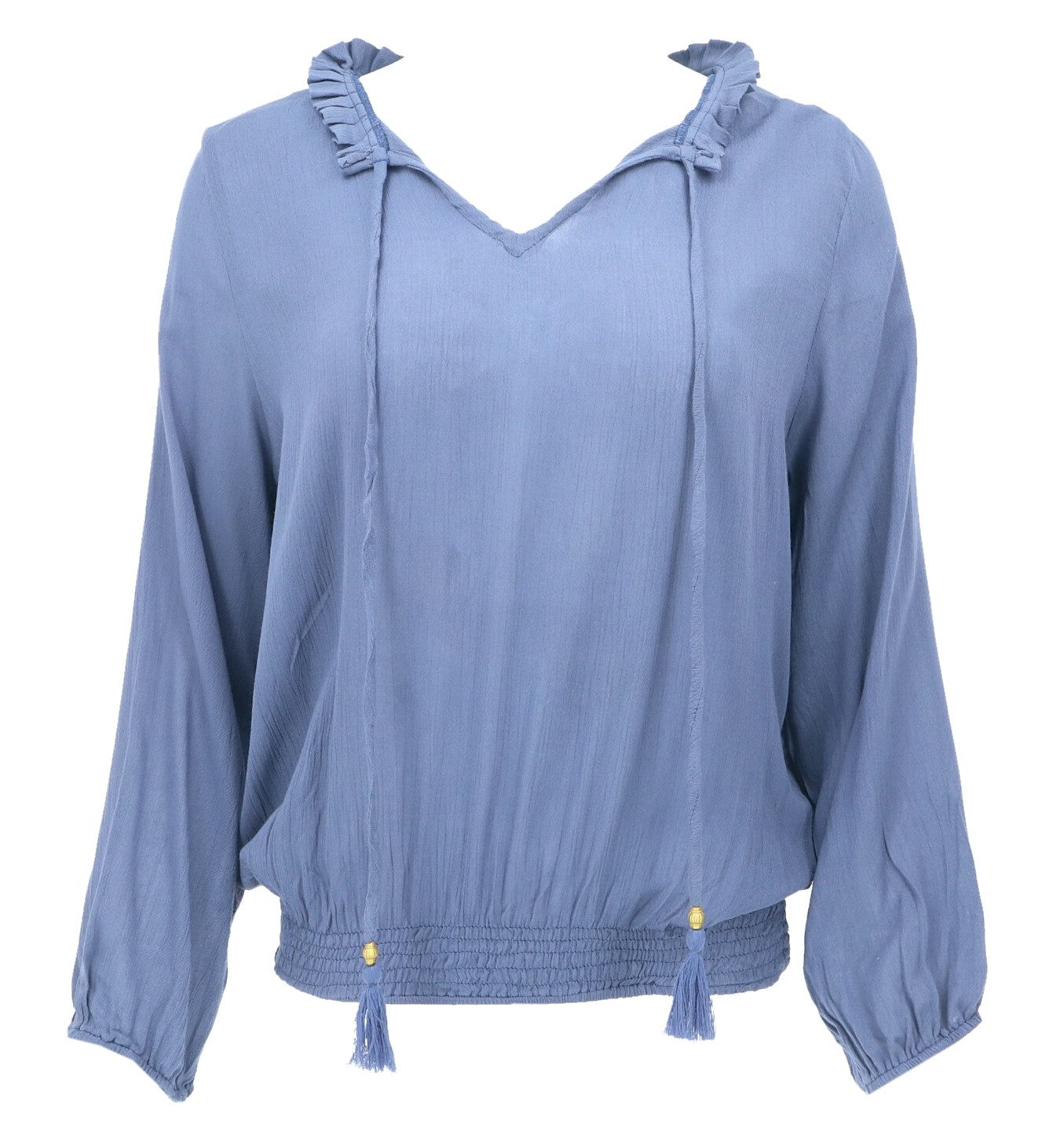 Guru-Shop Longbluse Schlupfpbluse Boho chic, luftige günstig online kaufen