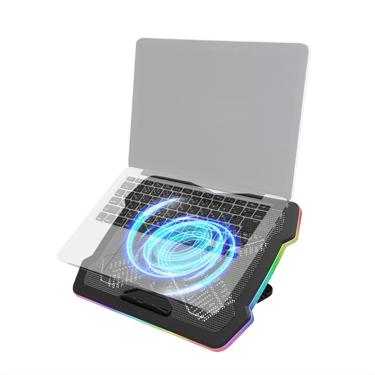 Antec Notebook-Kühler Hyperflow RGB Laptop Kühlpad
