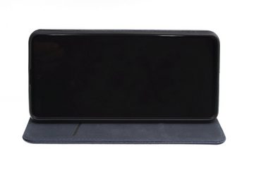 JAMCOVER Handyhülle Echt Leder Bookcase - Handytasche für Samsung Galaxy S21 FE (16,29 cm/6,4 Zoll), Kartenfach und Standfunktion