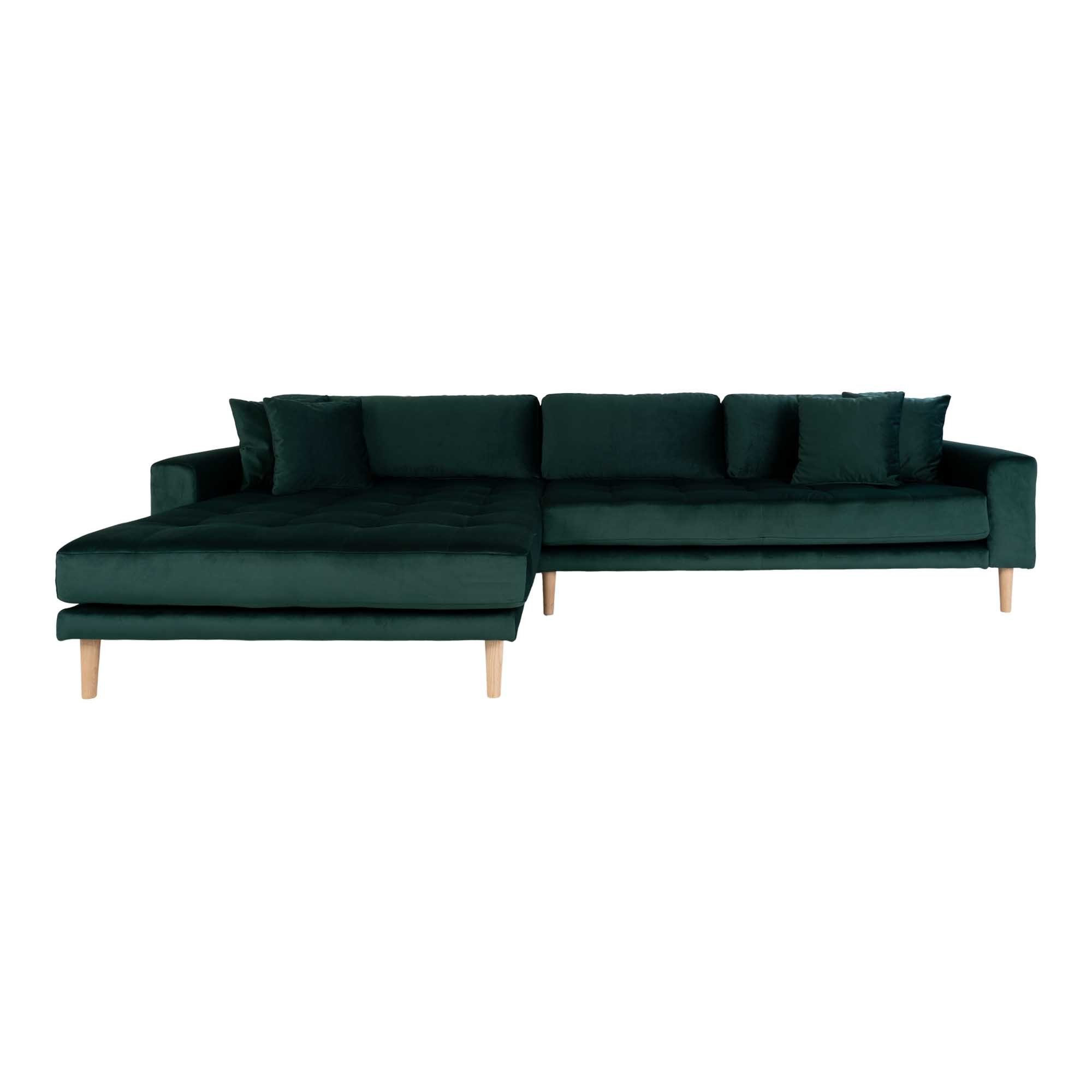 ebuy24 Sofa Lido Chaiselongue Sofa linksgewendet velour inkl., 1 Teile | Alle Sofas