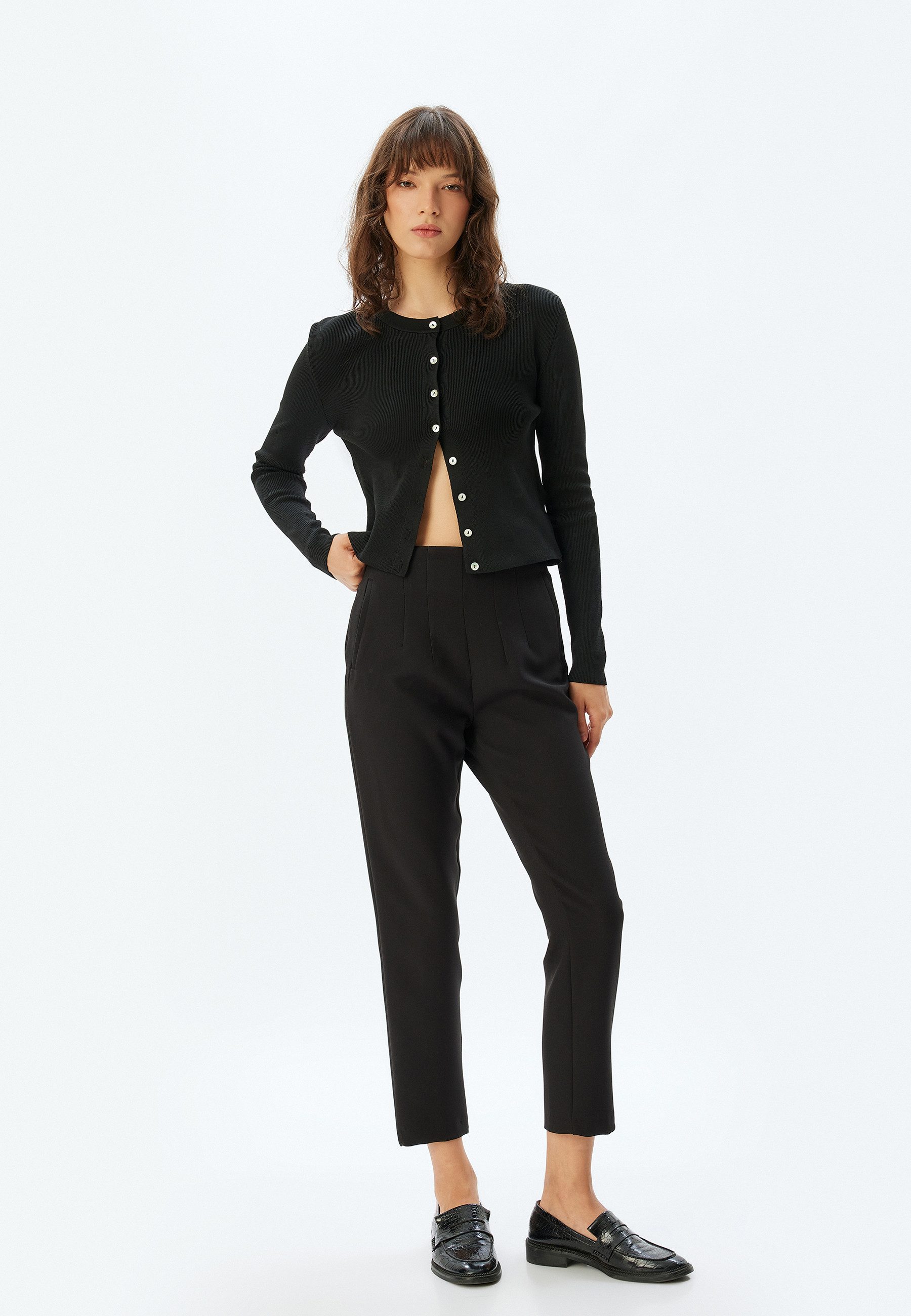 Koton Anzughose Hohe Leibhöhe Cigarette günstig online kaufen