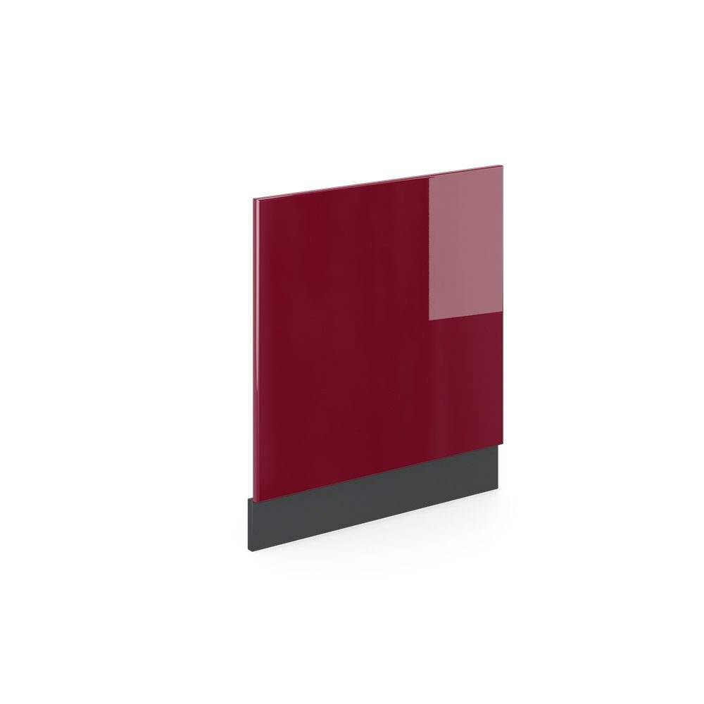 Vicco Frontblende R-Line, Rot/Anthrazit, 60 cm ohne Arbeitsplatte (1 St)