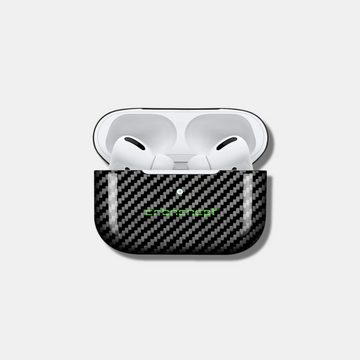 CRBNCNCPT Kopfhörer-Schutzhülle Carbon Fiber AirPod Pro Hülle, Schutzhülle - Etui - Case Apple