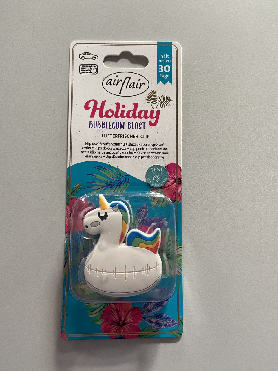 Thumbnail - Airflair Raumduft airflair Lufterfrischer Clip Holiday Einhorn