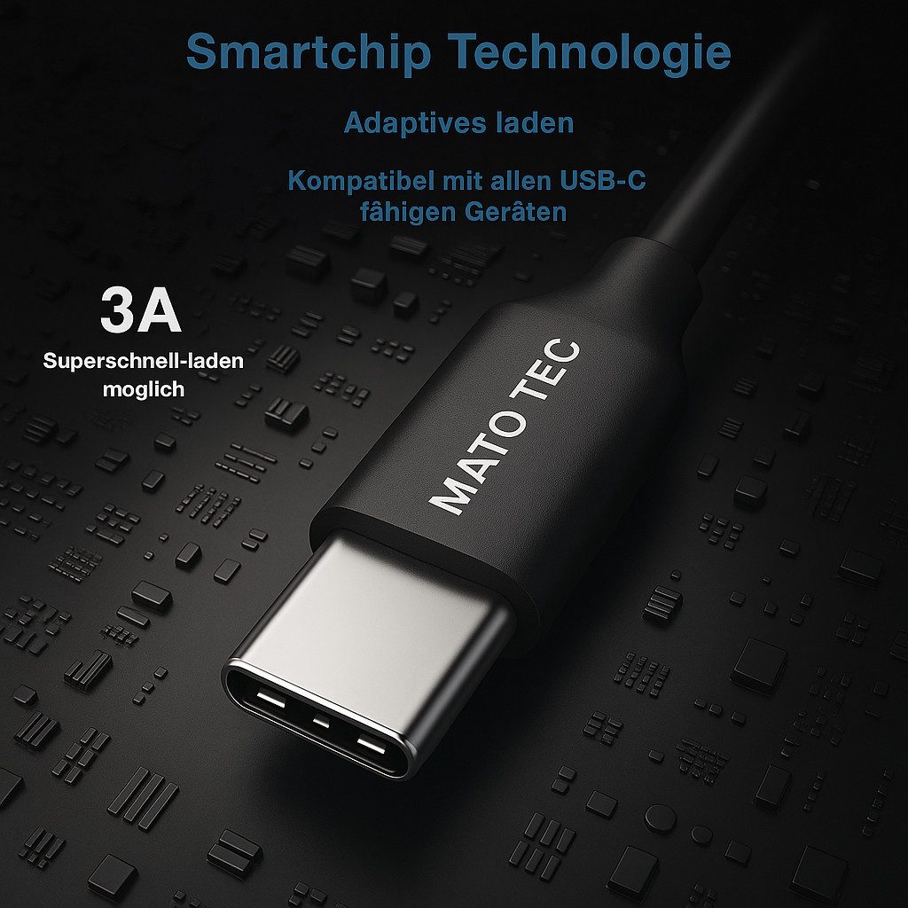 Alpha Electronics Schnellladekabel passt für Samsung Galaxy S23 S22 S21 S20 S10 + Ultra Smartphone-Kabel, USB-C, USB-C (100 cm), Datensynchronisationskabel fast – Bild 4 von 5