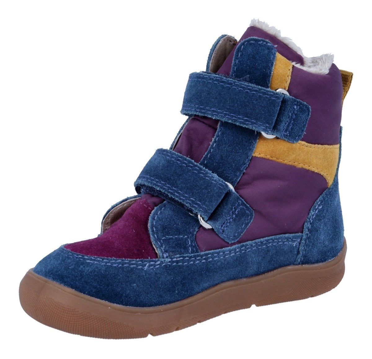 Richter Samy WMS: Mittel Winterstiefel Barfußschuh, Klettstiefel mit Sympatex, Größenschablone zum Download