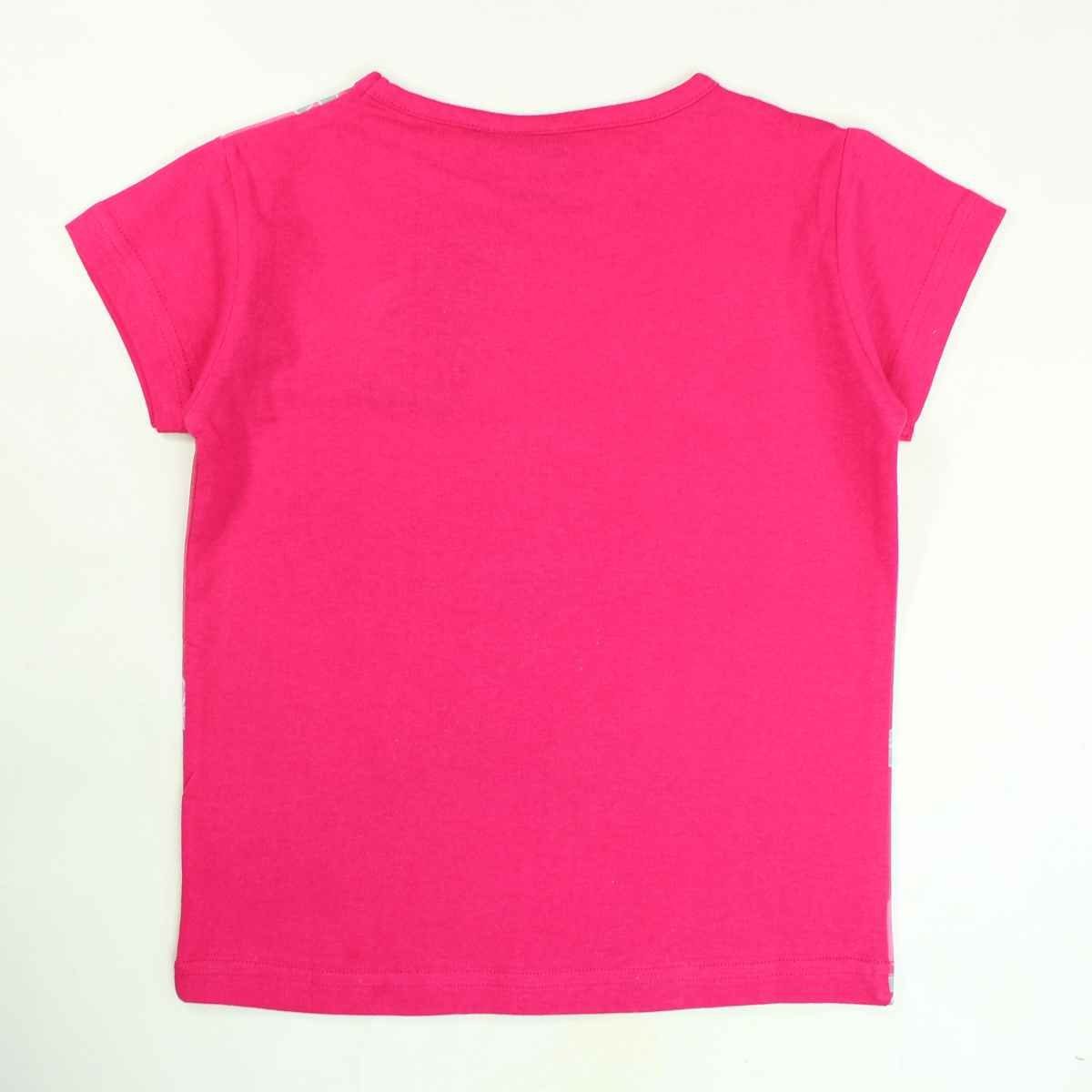 Stitch T-Shirt & Kurzarmshirt 152 aus Gr. 104 Baumwolle Mädchen cm Stitch - Pink Lilo