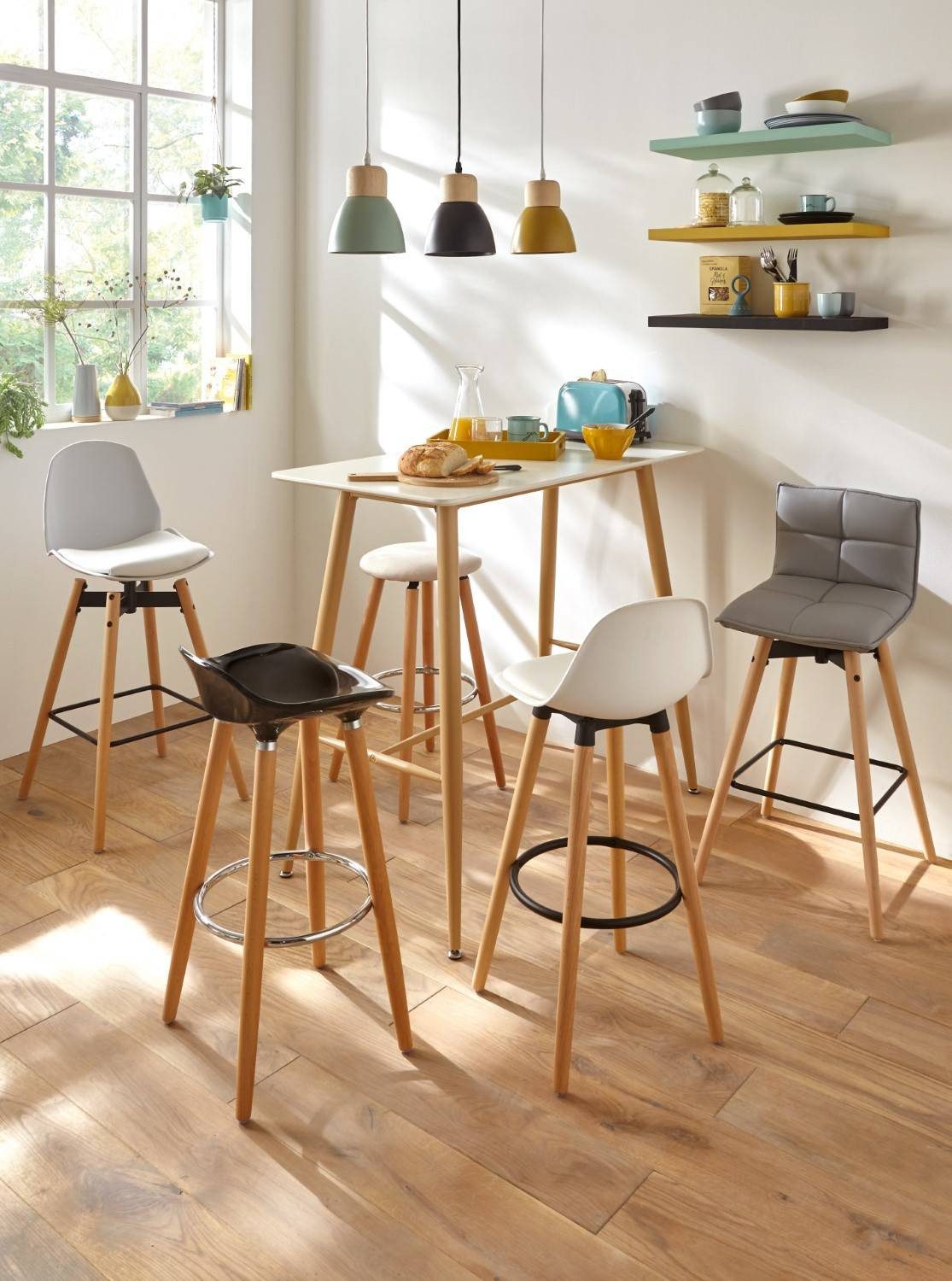 Atmosphera Créateur d'intérieur Pendelleuchte Hängeleuchte Scandi COLOR BREAK, Ø 15 cm, Leuchte mit Dekofunktion, ohne Leuchtmittel