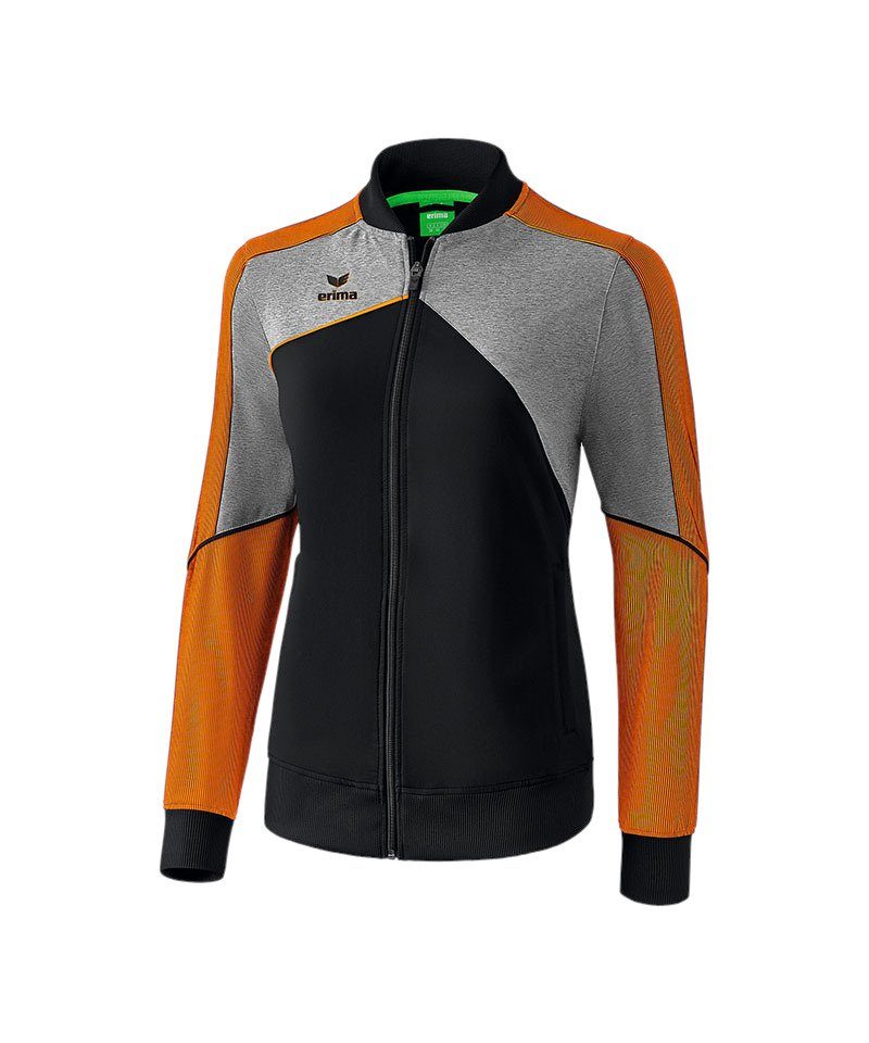 Erima Trainingsjacke Premium One 2.0 Präsi-Jacke Damen orangegrauschwarz