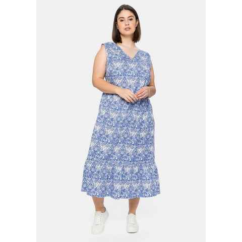 Sheego Sommerkleid Große Größen aus weicher Lyocellqualität